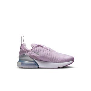 Nike Air Max 270 "Doll/Metallic Silver/Rush Fuchsia/White" Preschool Girls' Shoe