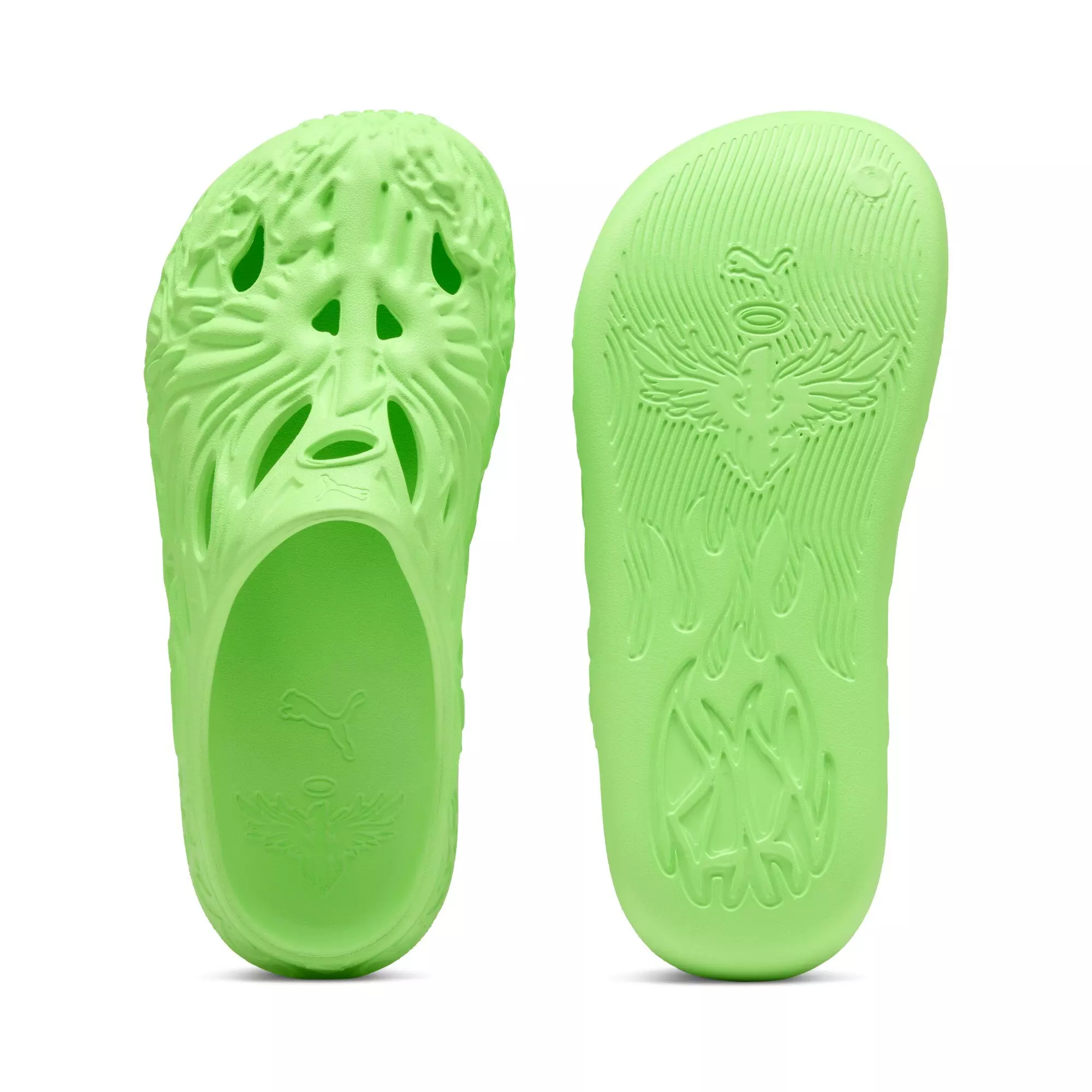 PUMA x Lamelo Ball MB.04 "Lime Green" Men's Slide - LIME