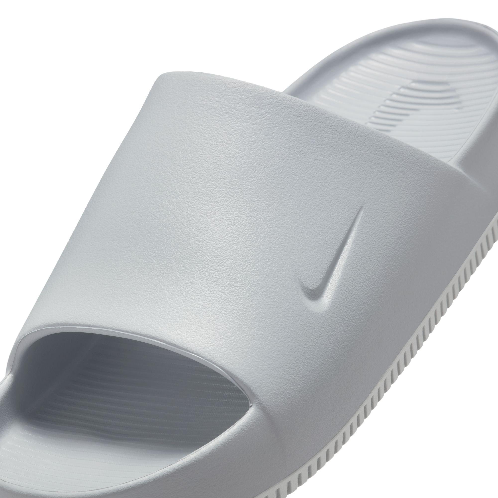 Nike Men\'s Grey and Cream Slides Khaki Nike Mens Offcourt Adjust Slide Sandal | Rack Room Shoes main image 2