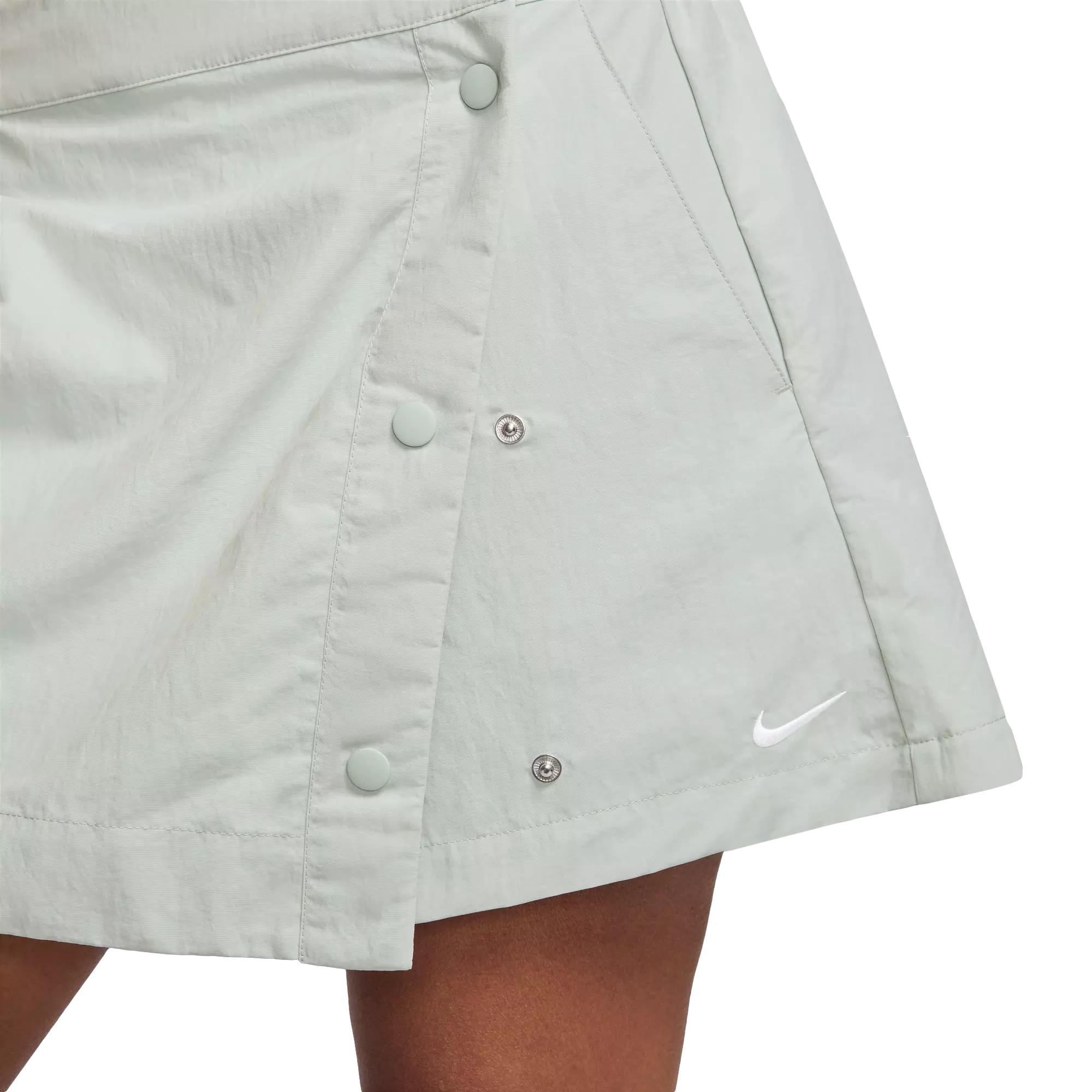 Nike Women's Sportswear Essential Woven Skort - Silver - SILVER