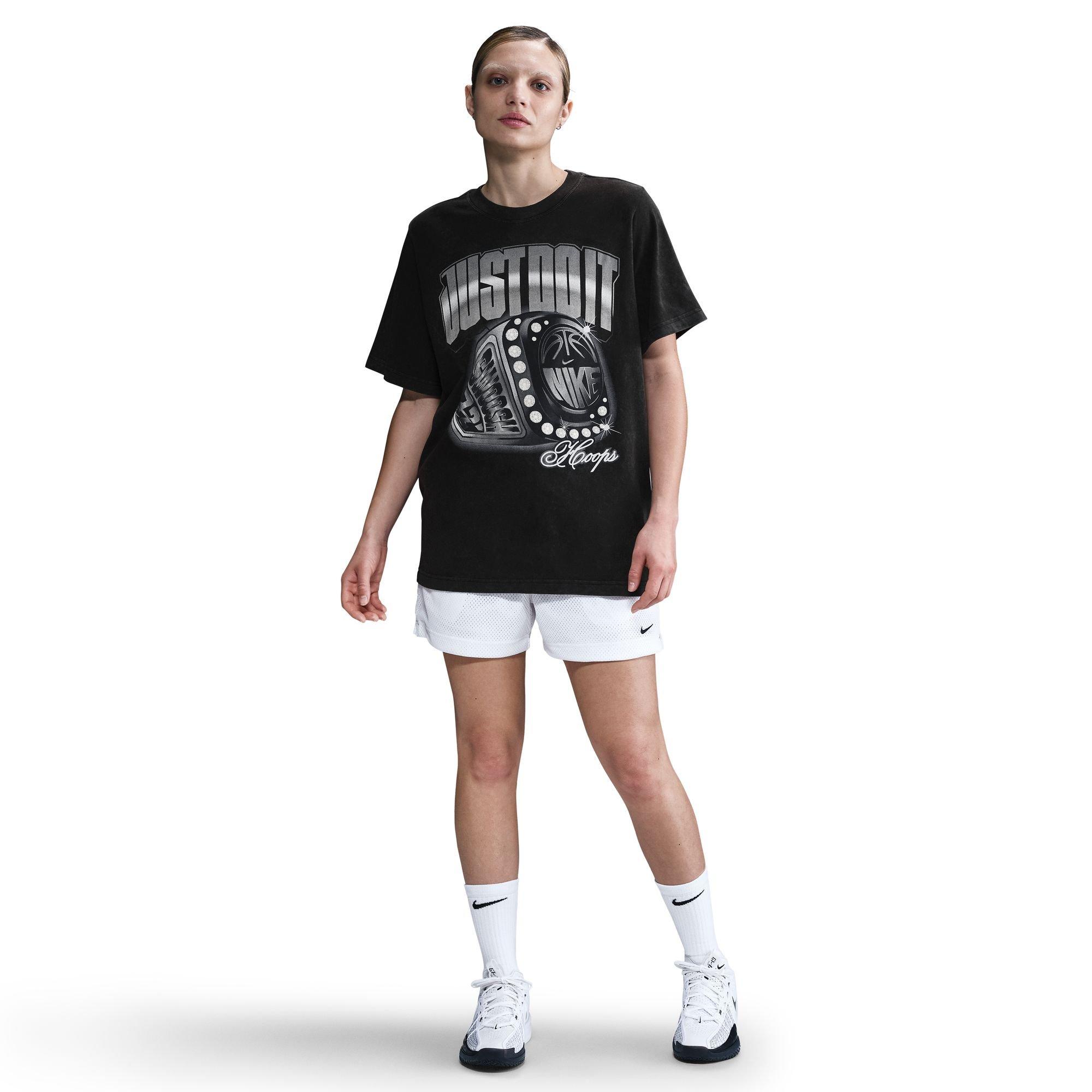 Nike Women's Basketball Tee - BLACK Thumbnail View 1