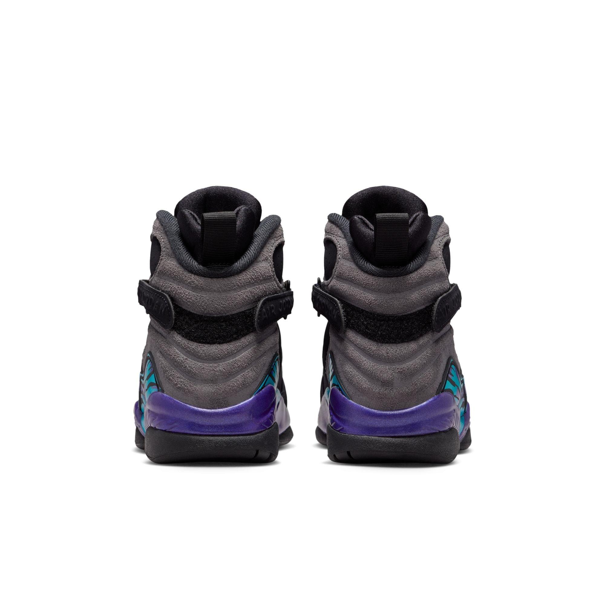 Jordan 8 Retro "Aqua" Grade School Kids' Shoe