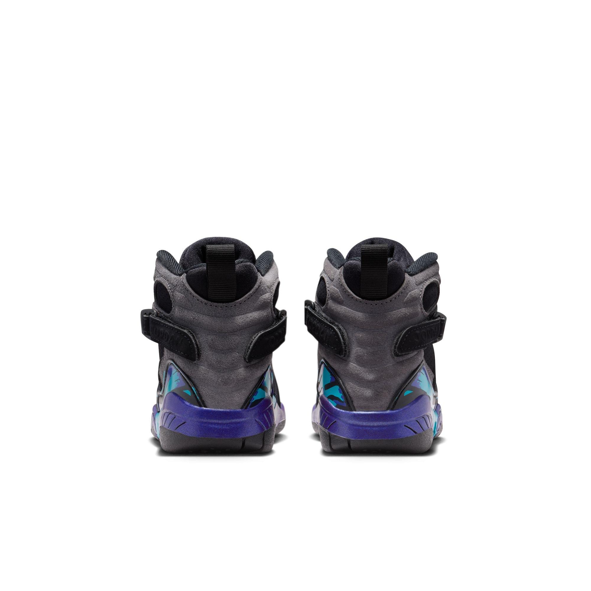 Jordan 8 Retro "Aqua" Preschool Kids' Shoe