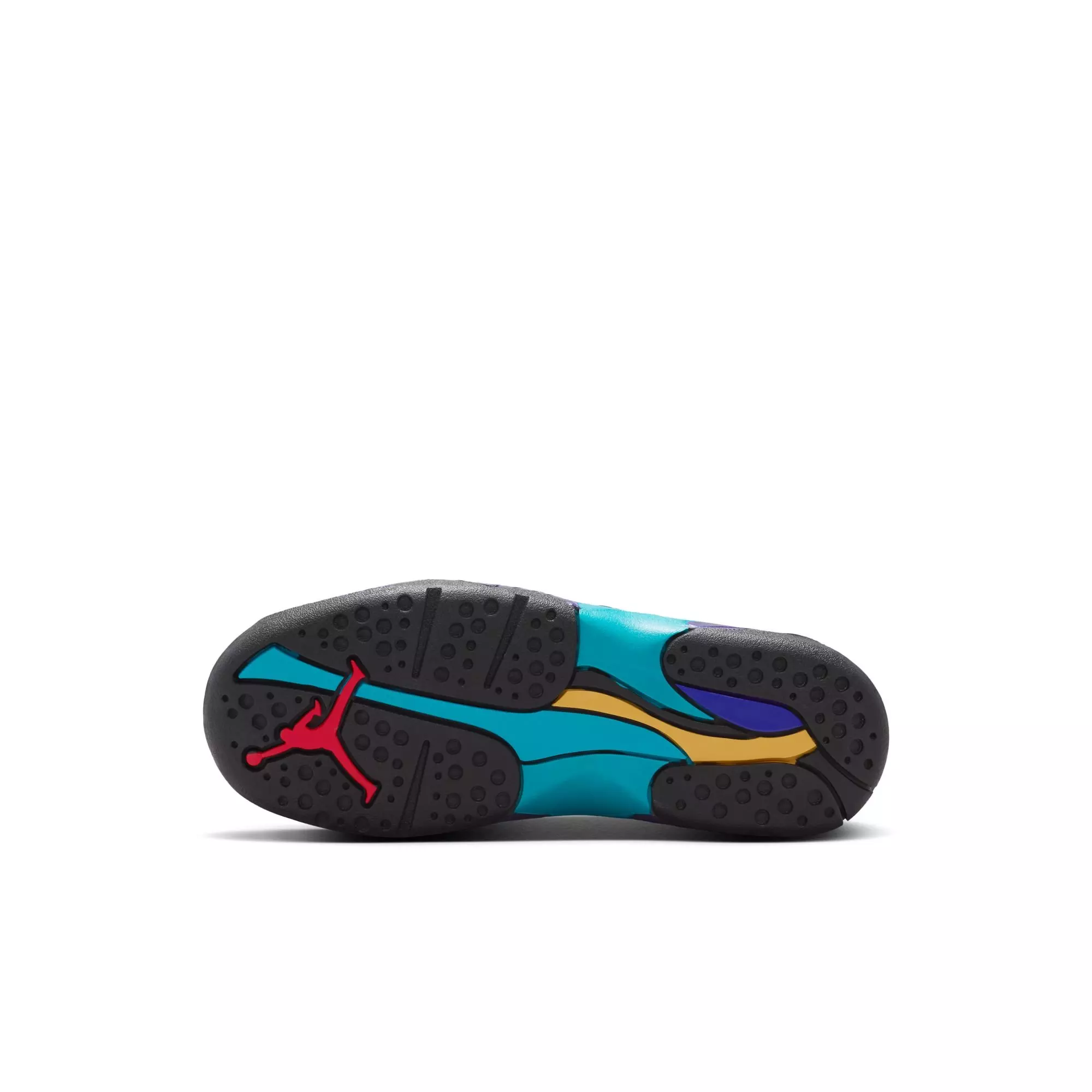 Jordan 8 Retro "Aqua" Preschool Kids' Shoe - BLACK/AQUA