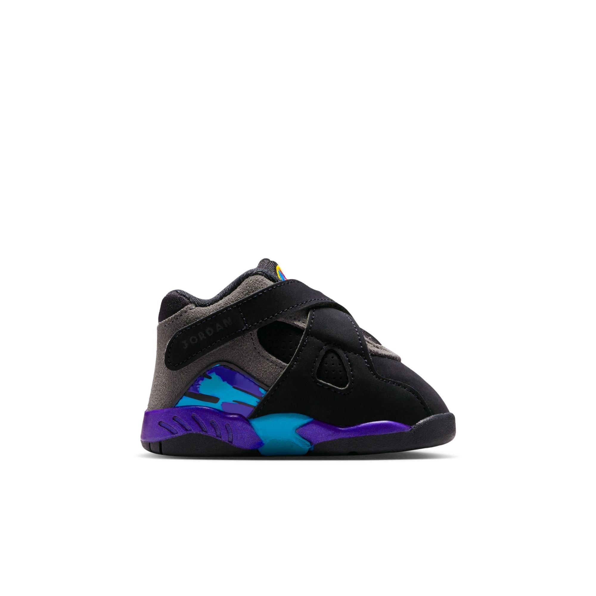 Jordan 8 Retro Toddler Kids' "Aqua" Shoe