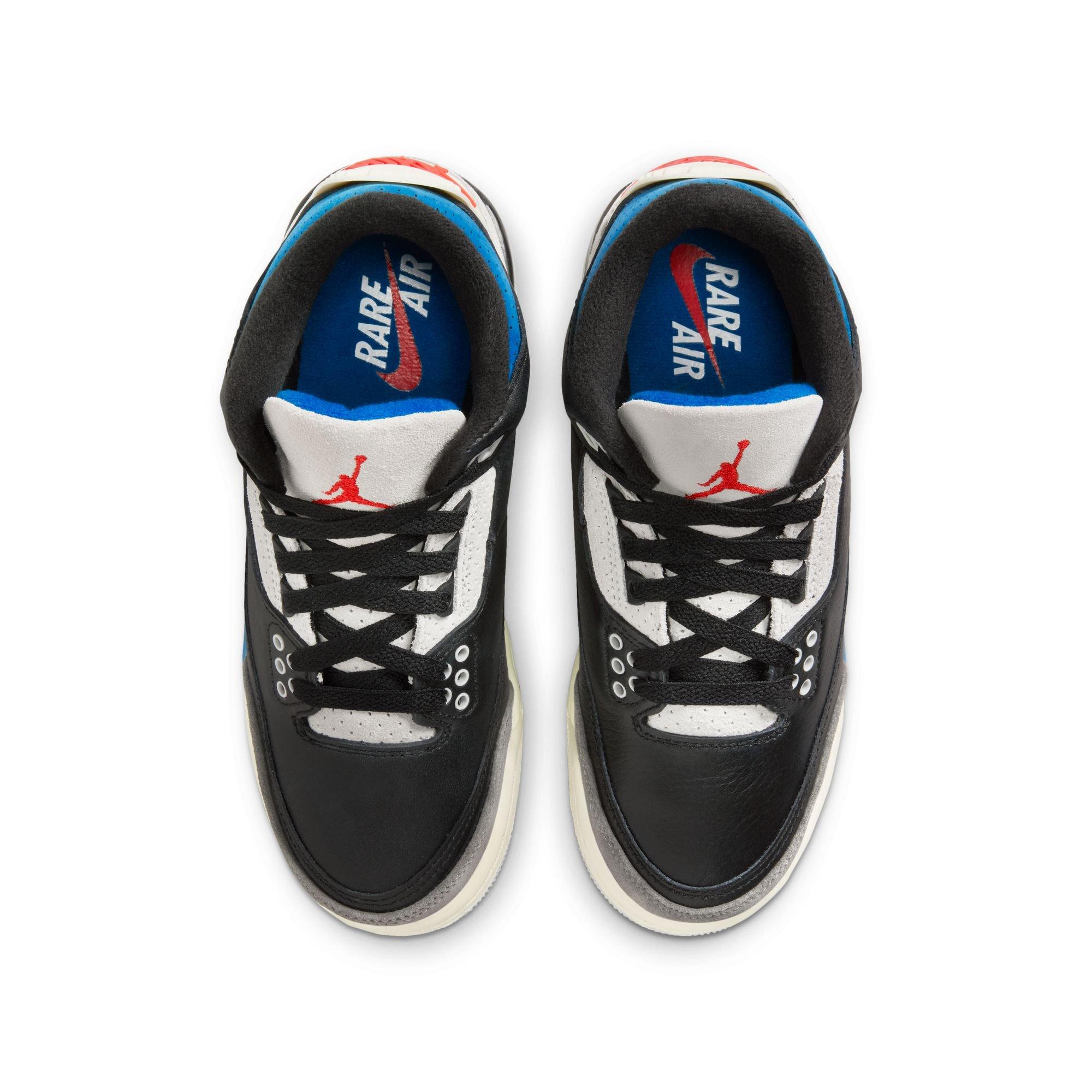 Jordan 3 Retro "Rare Air" Grade School Kids' Shoe