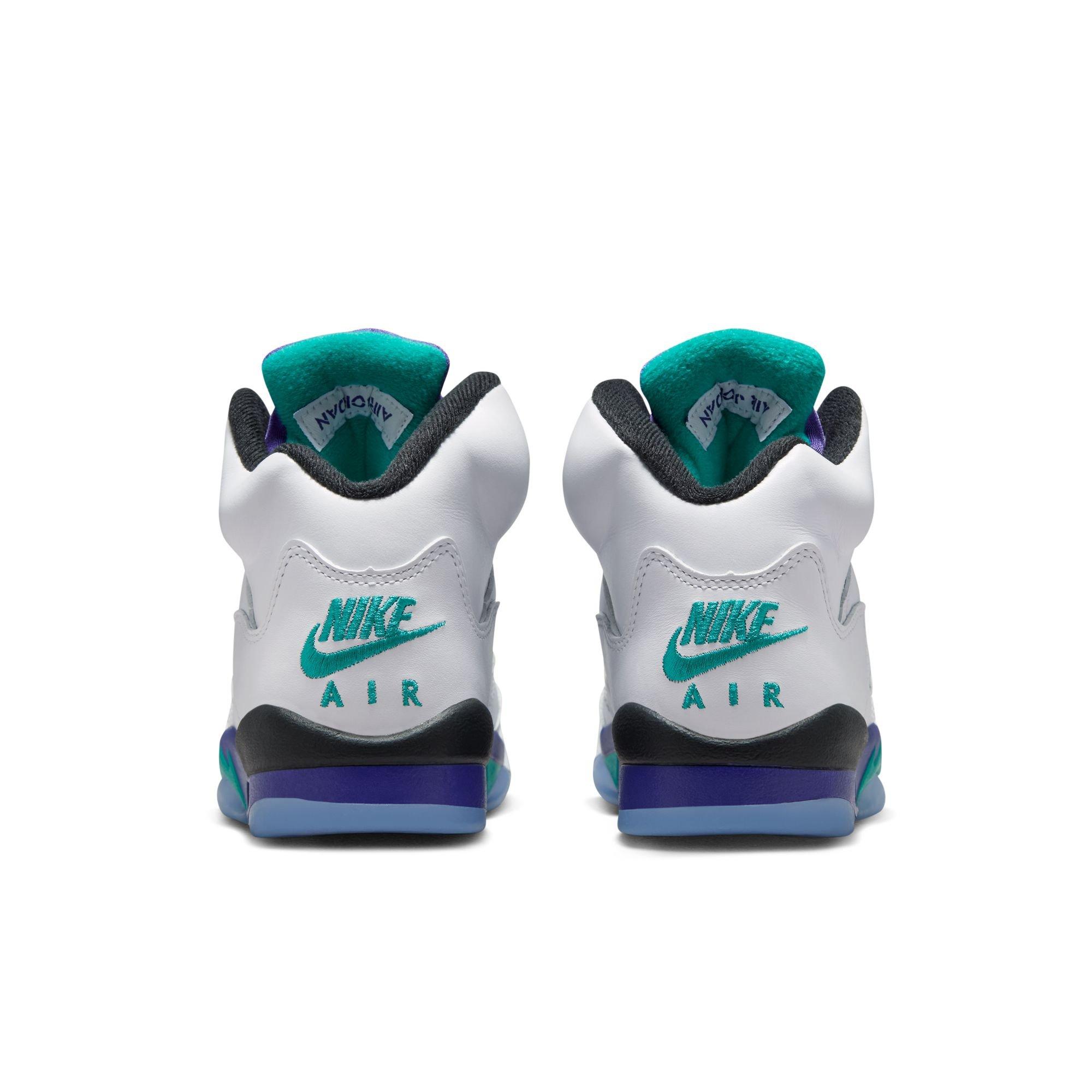 Jordan 5 Retro "Grape" Grade School Kids' Shoe