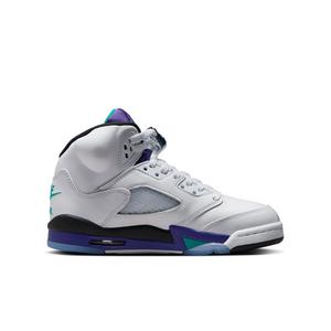 Jordan 5 Retro "Grape" Grade School Kids' Shoe