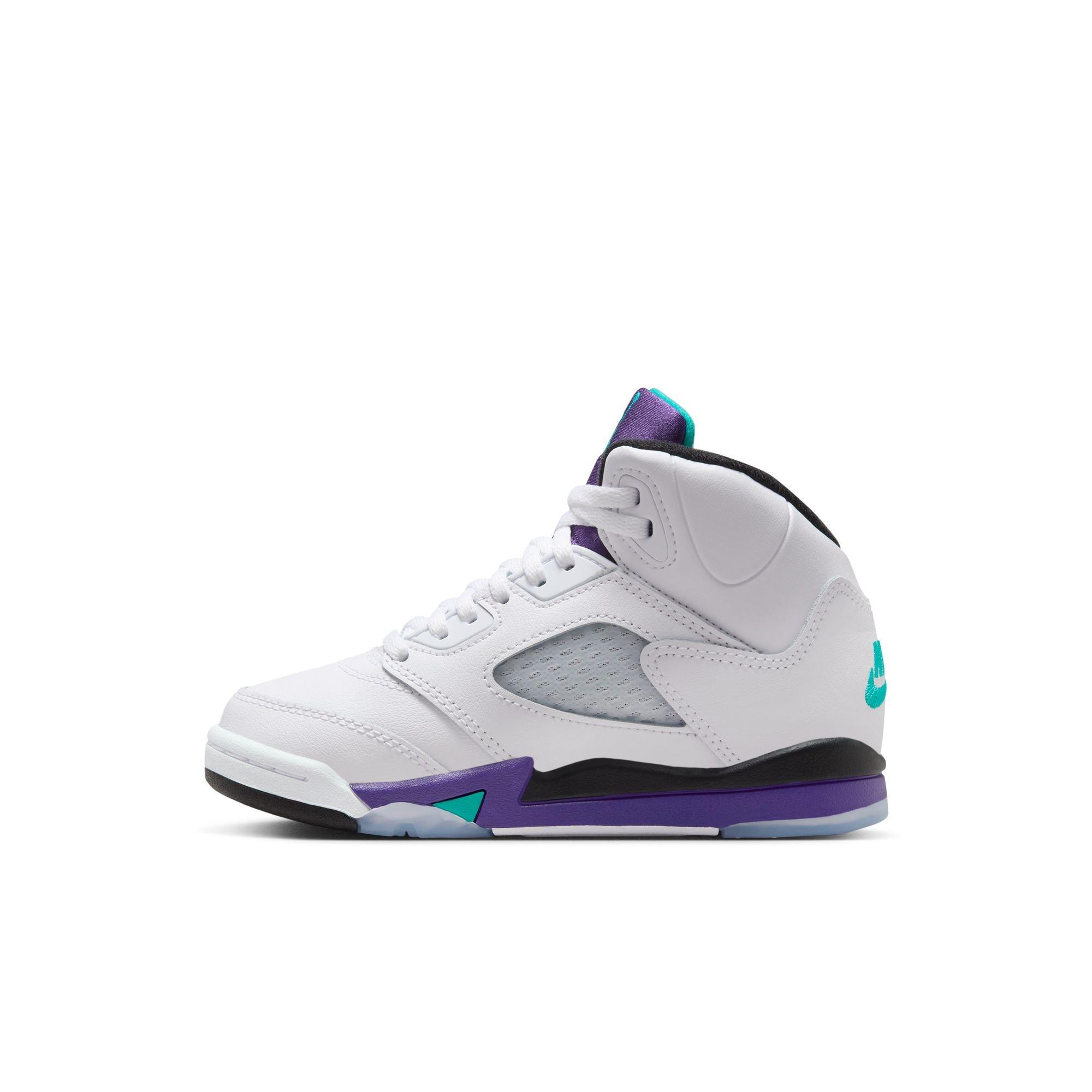 Jordan 5 Retro "Grape" Preschool Kids' Shoe