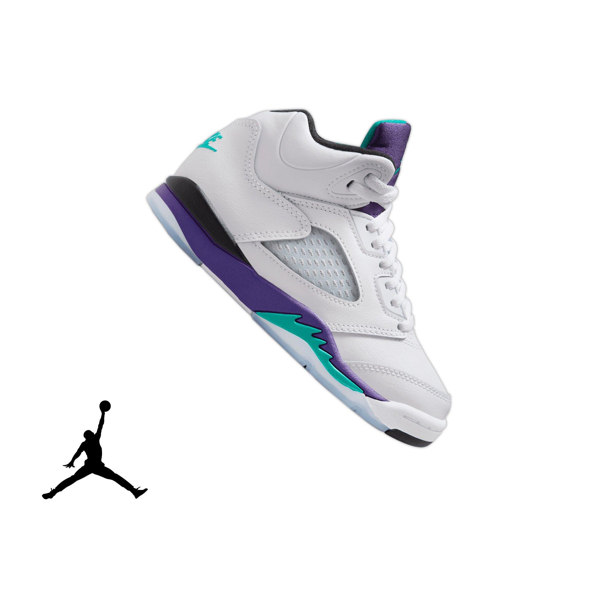 Jordan 5 Retro "Grape" Preschool Kids' Shoe