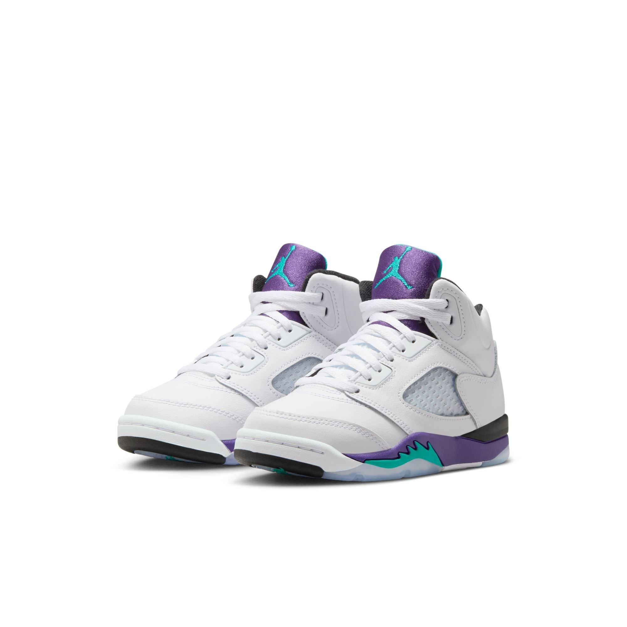 Jordan 5 Retro "Grape" Preschool Kids' Shoe