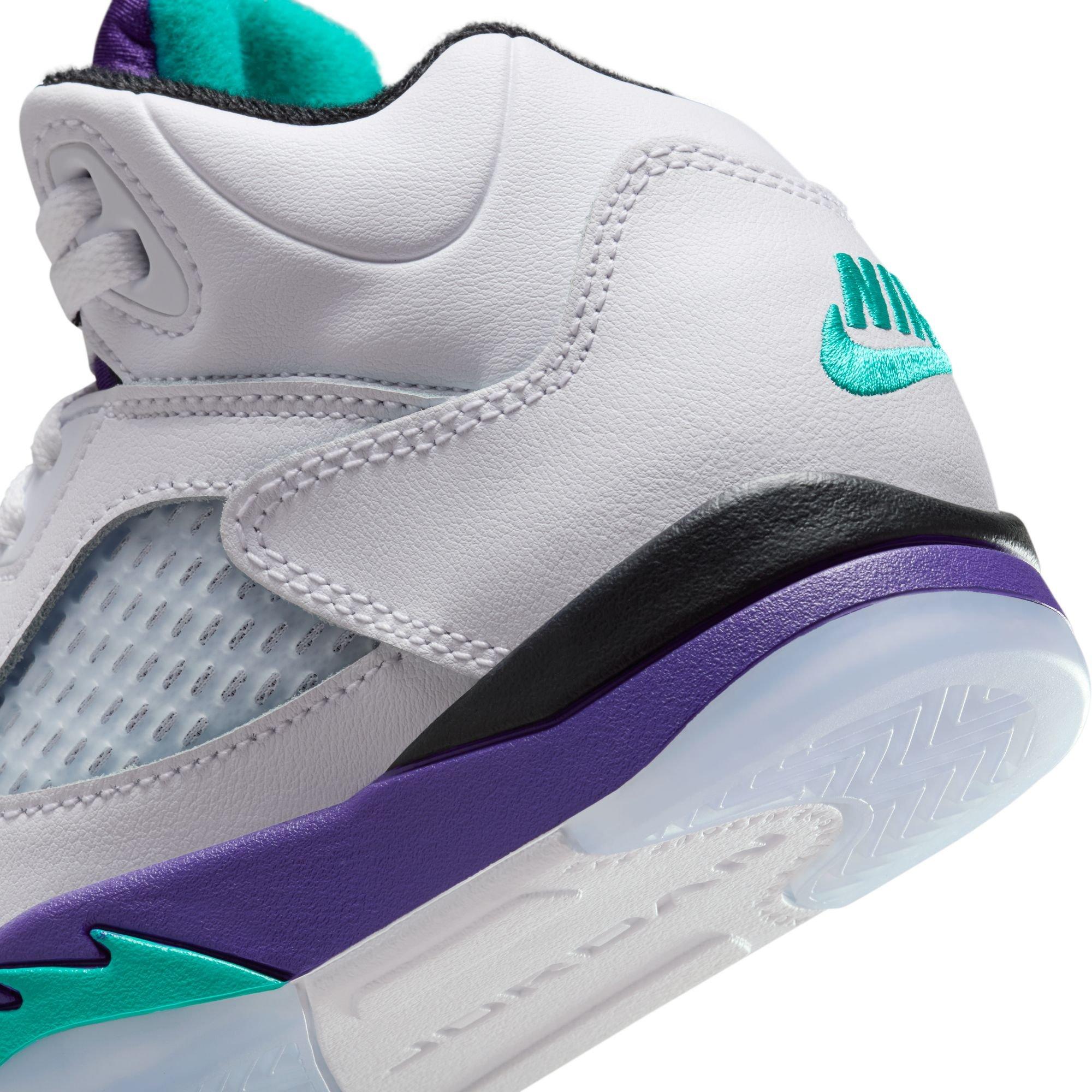 Jordan 5 Retro "Grape" Preschool Kids' Shoe