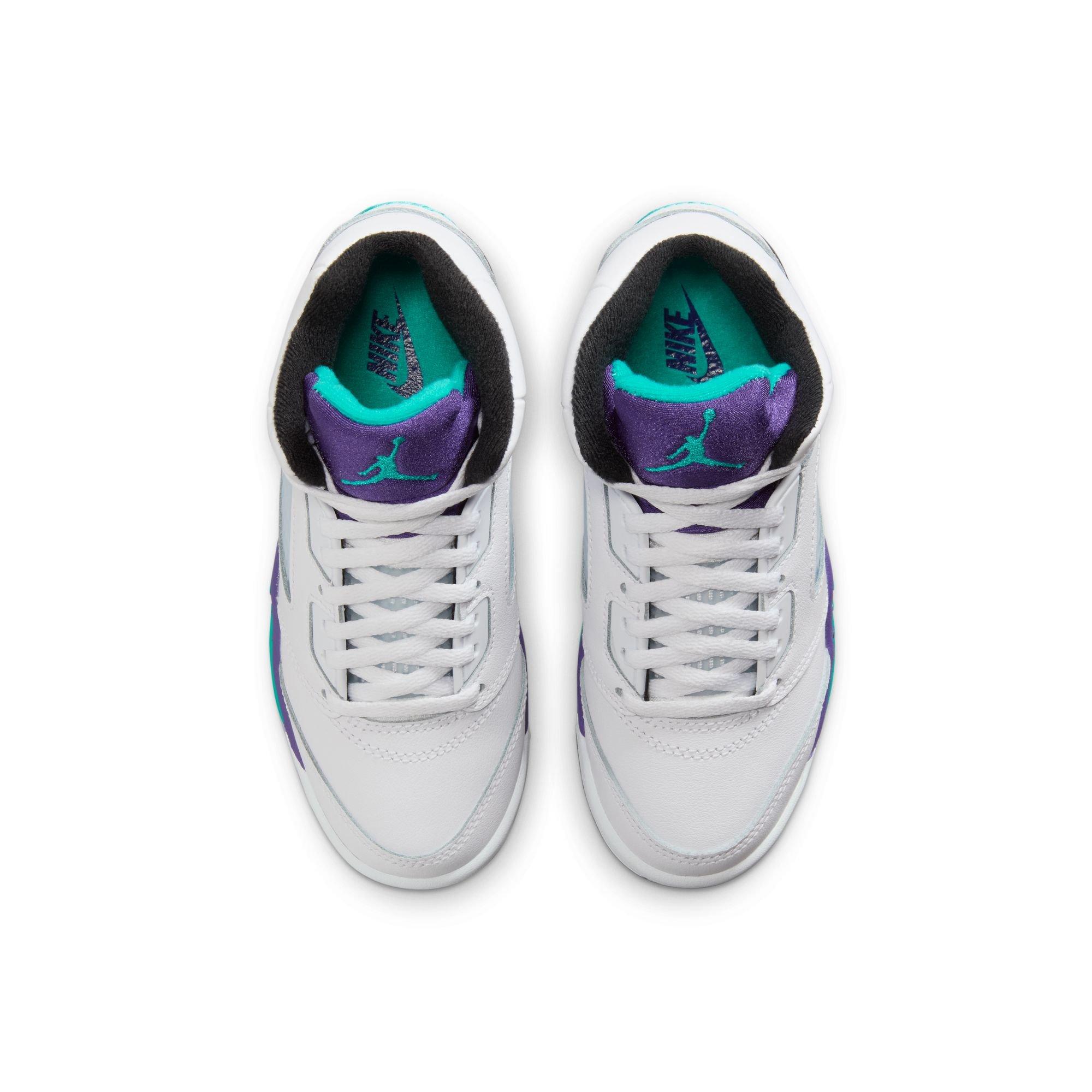 Jordan 5 Retro "Grape" Preschool Kids' Shoe