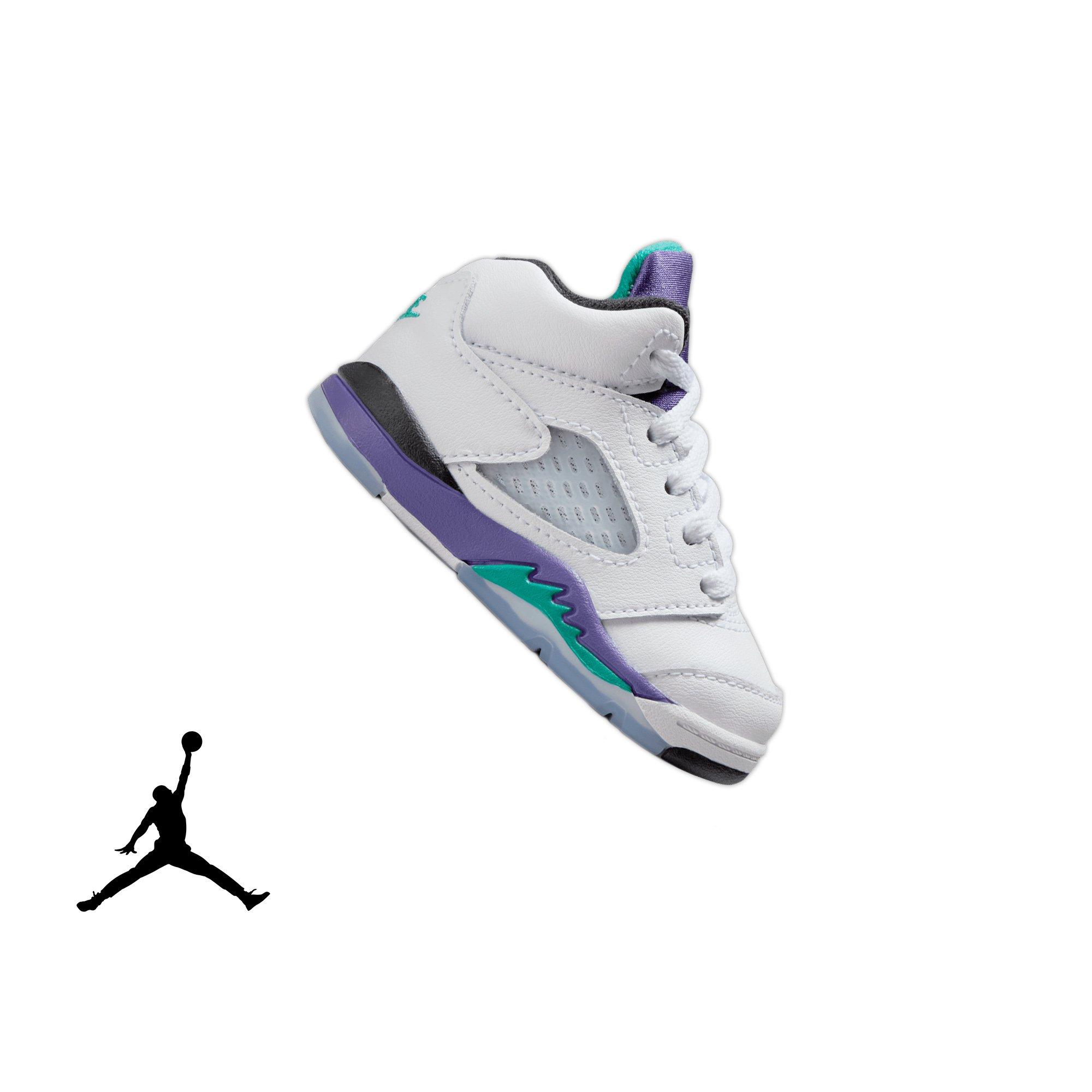 Jordan 5 Retro "Grape" Toddler Kids' Shoe