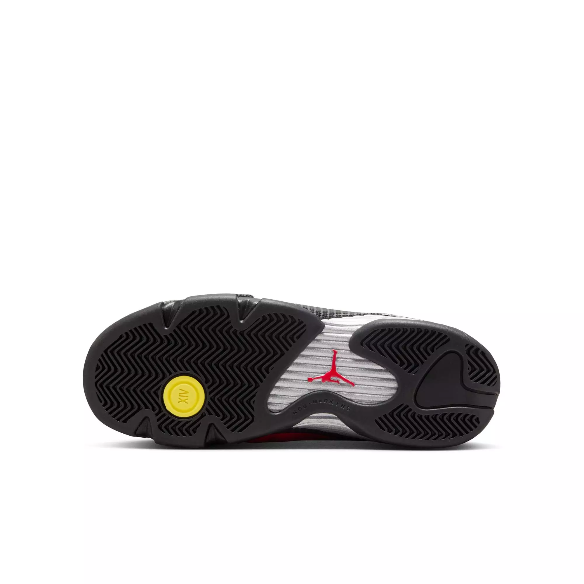 Jordan 14 Retro "Challenge Red" Grade School Kids' Shoe - CHALLENGE RED/BLACK/VIBRANT YELLOW