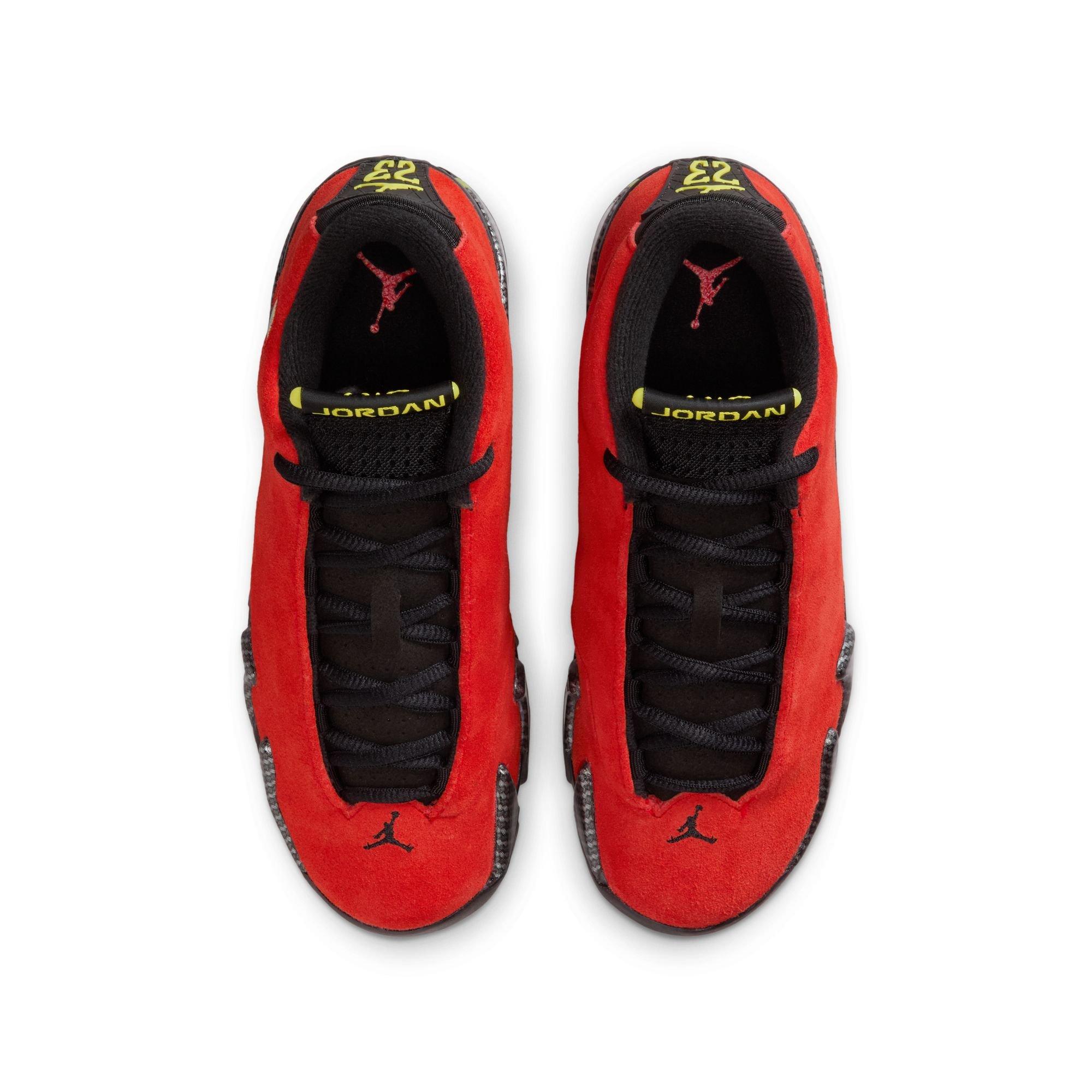 Jordan 14 Retro "Challenge Red" Grade School Kids' Shoe
