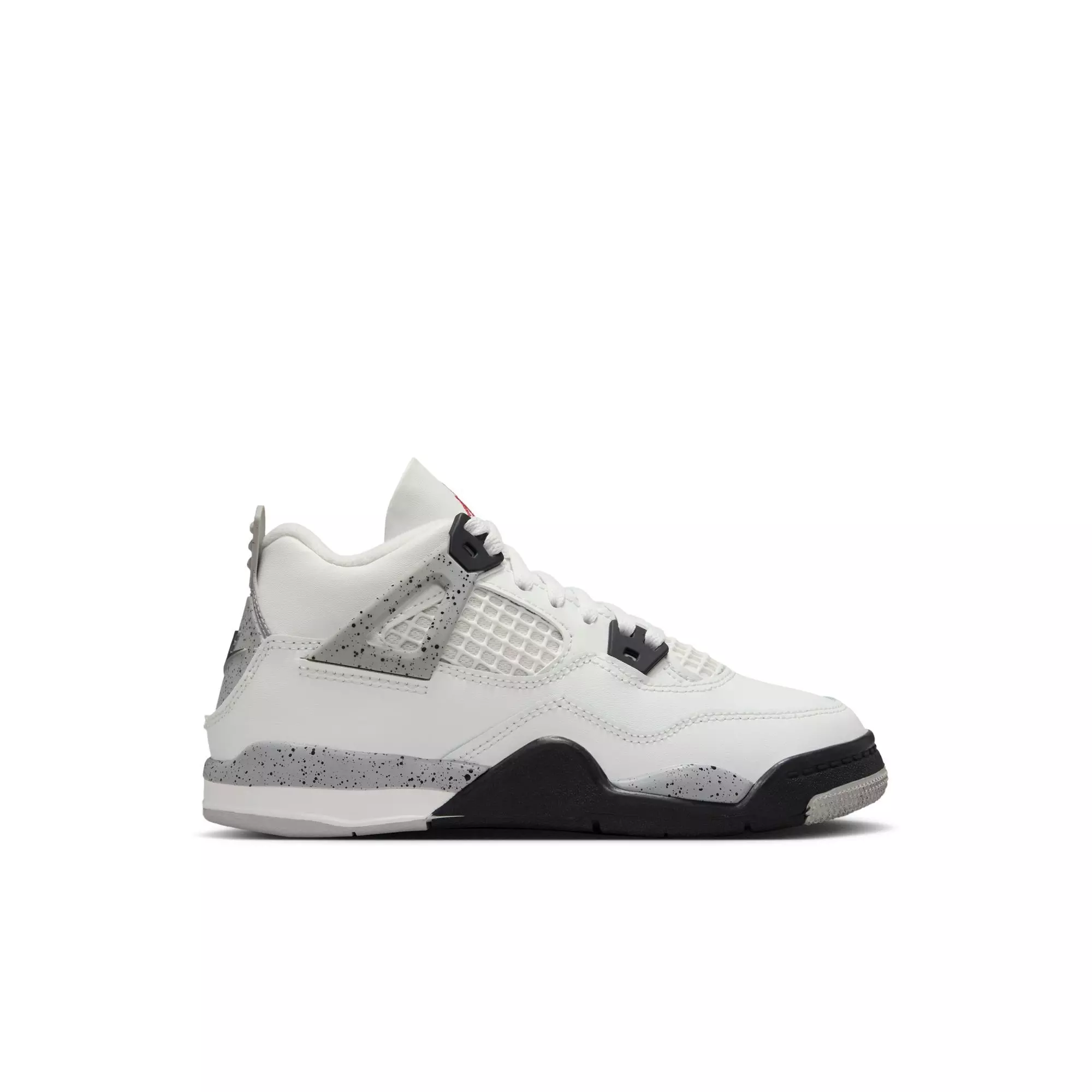 Jordan 4 Retro "White Cement" Preschool Kids' Shoe