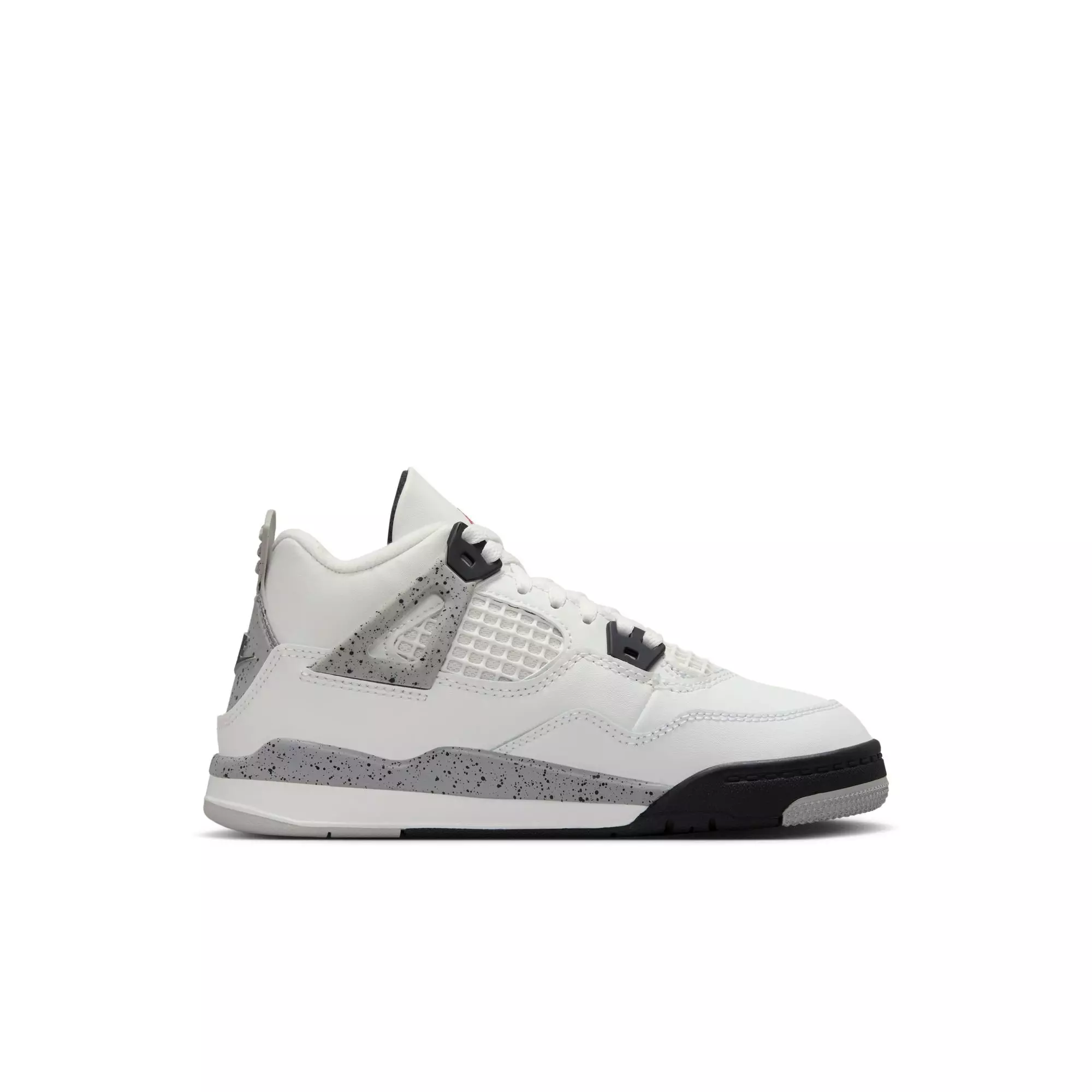 Jordan 4 Retro "White Cement" Preschool Kids' Shoe