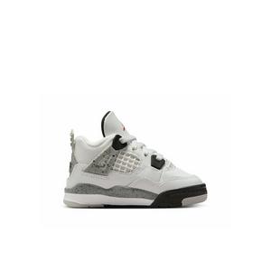 Jordan 4 Retro "White Cement" Toddler Kids' Shoe
