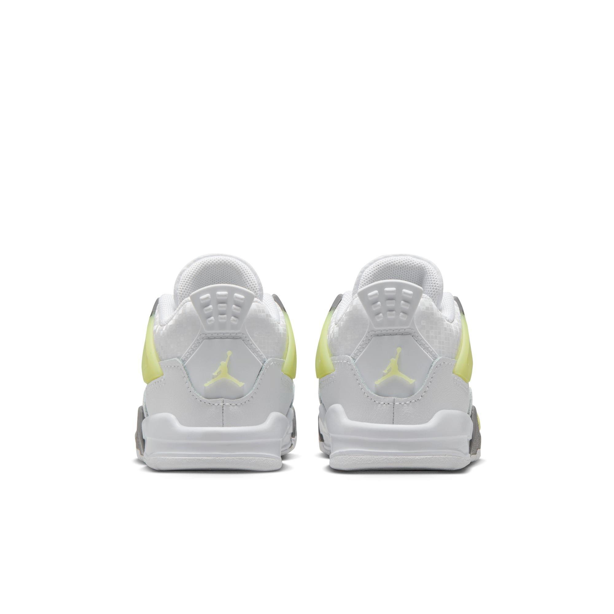 Jordan 4 Retro Toddler Kids' "Light Lemon Twist" Shoe