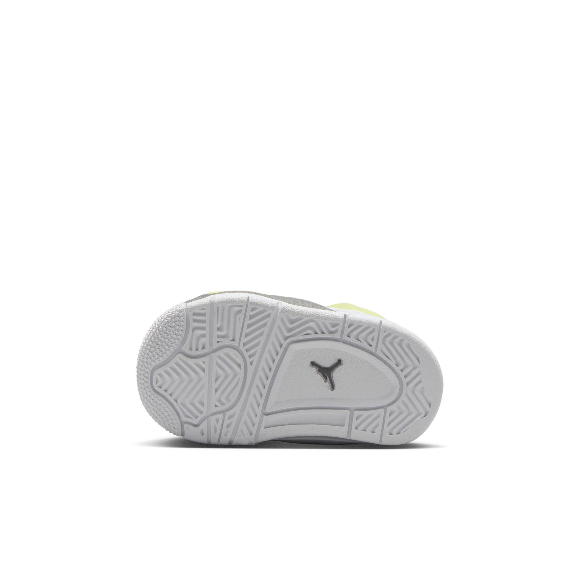 Jordan 4 Retro Toddler Kids' "Light Lemon Twist" Shoe