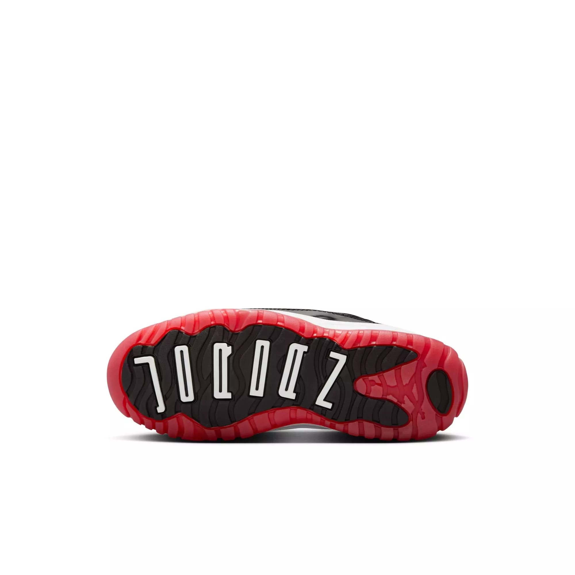 Jordan 11 Retro Low "Bred" Preschool Kids' Shoe - BLACK/VARSITY RED/WHITE