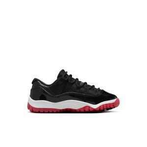 Jordan 11 Retro Low "Bred" Preschool Kids' Shoe