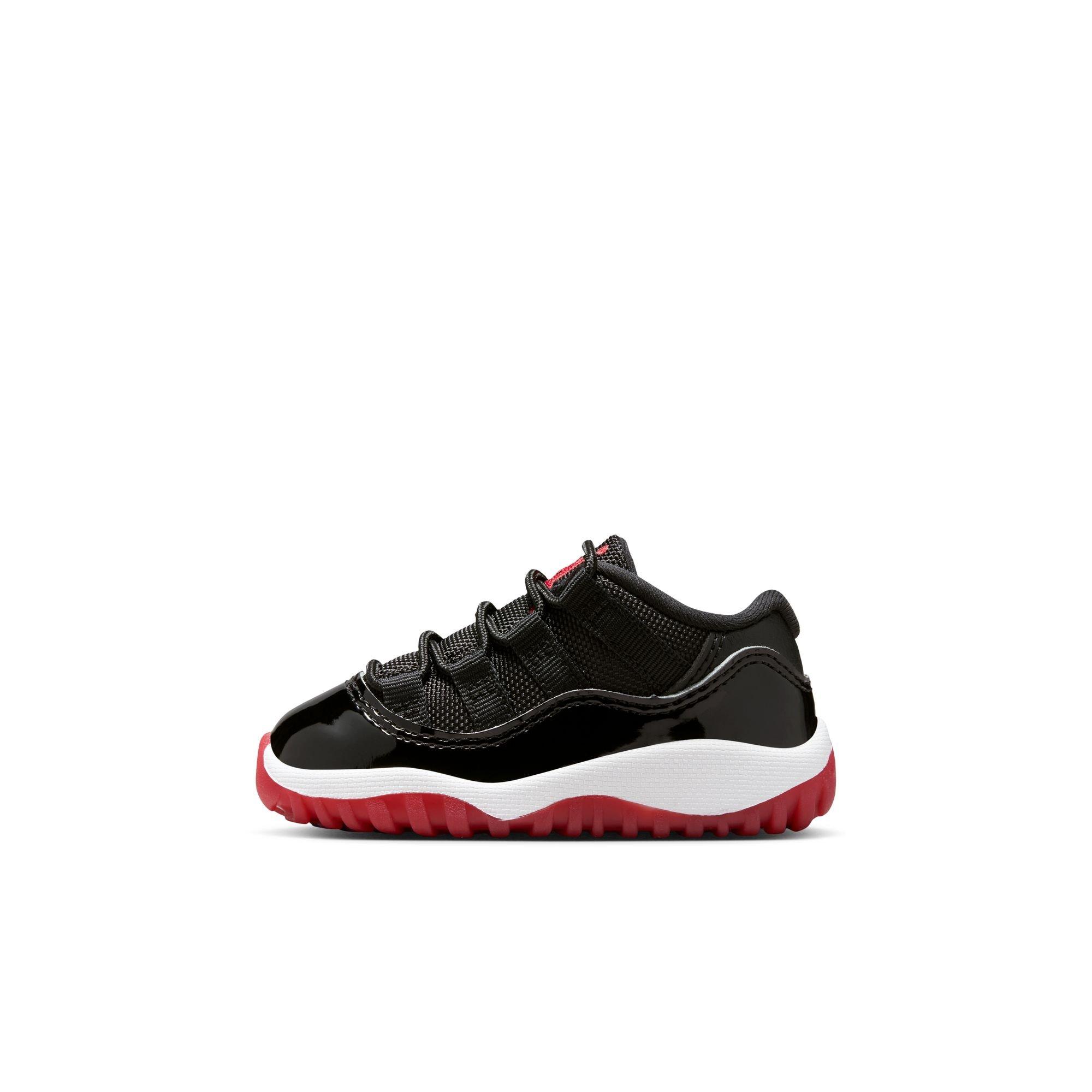 Jordan 11 Retro Low "Bred" Toddler Kids' Shoe