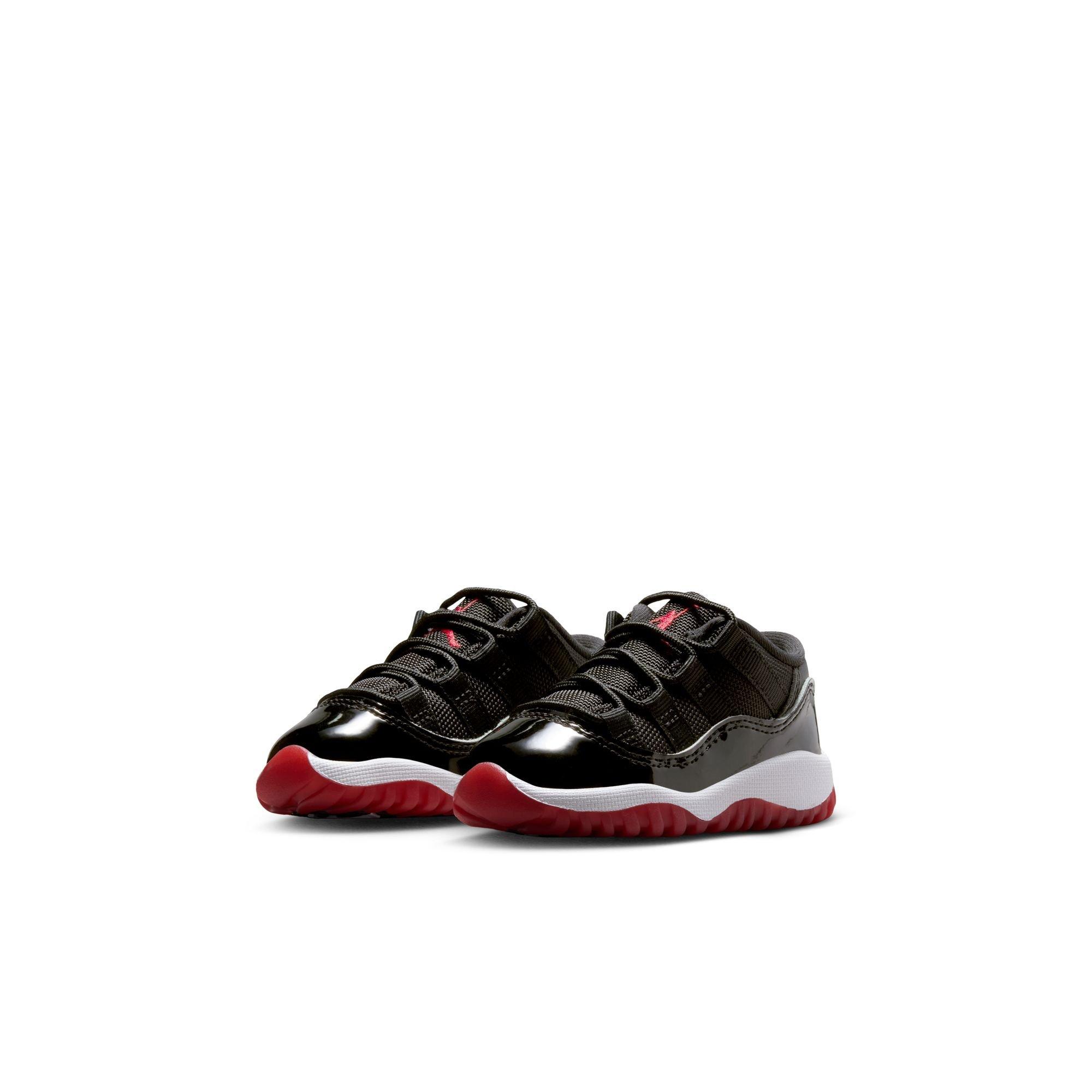 Jordan 11 Retro Low "Bred" Toddler Kids' Shoe