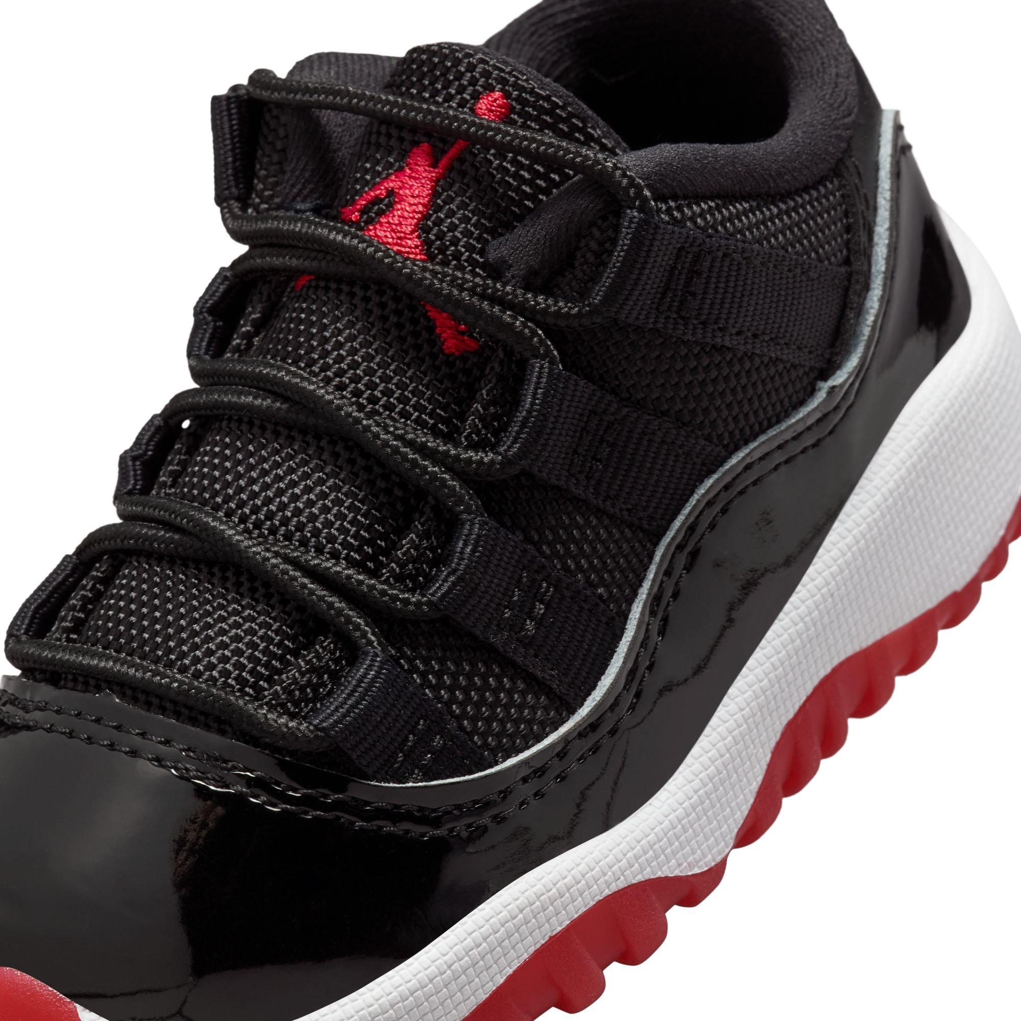 Jordan 11 Retro Low "Bred" Toddler Kids' Shoe