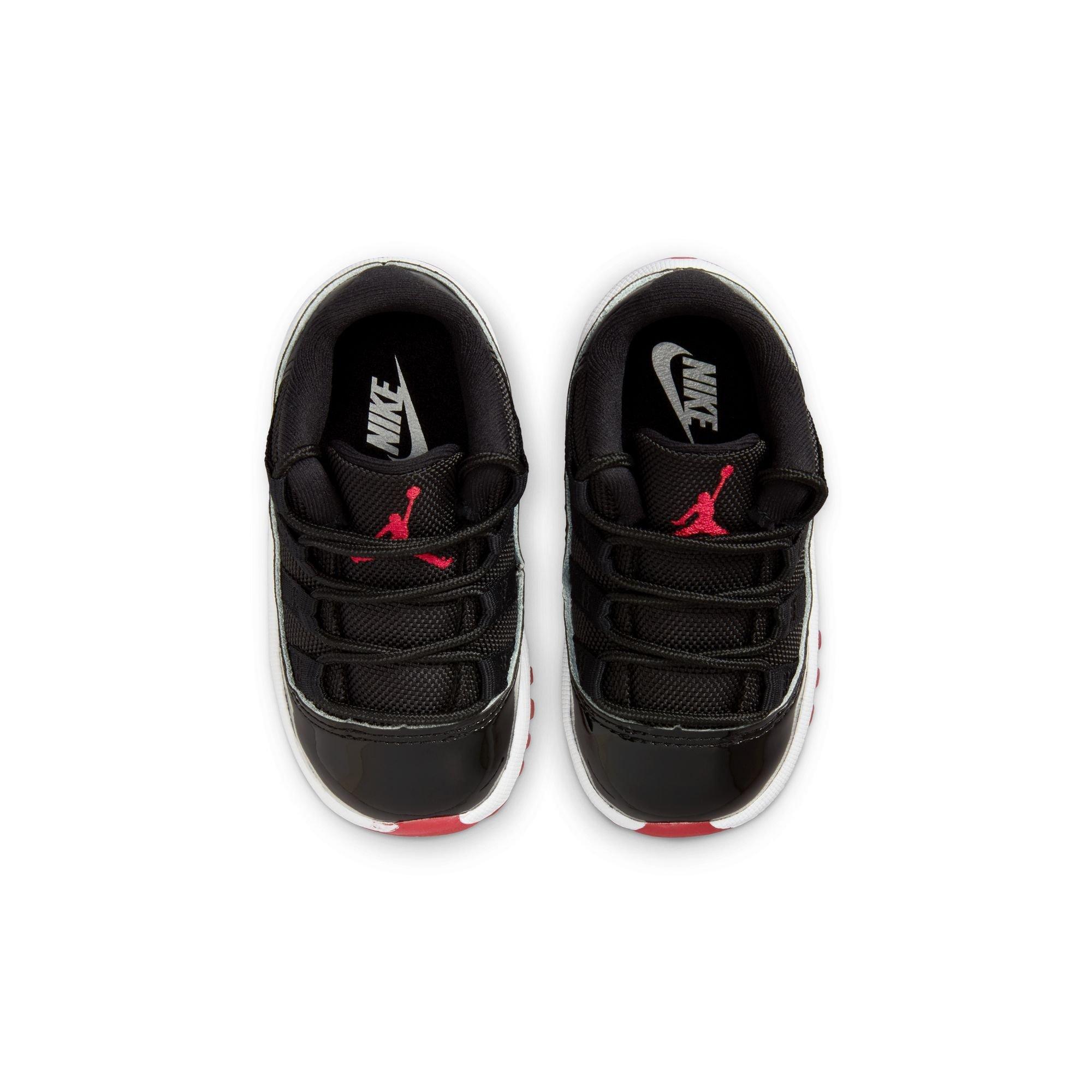 Jordan 11 Retro Low "Bred" Toddler Kids' Shoe