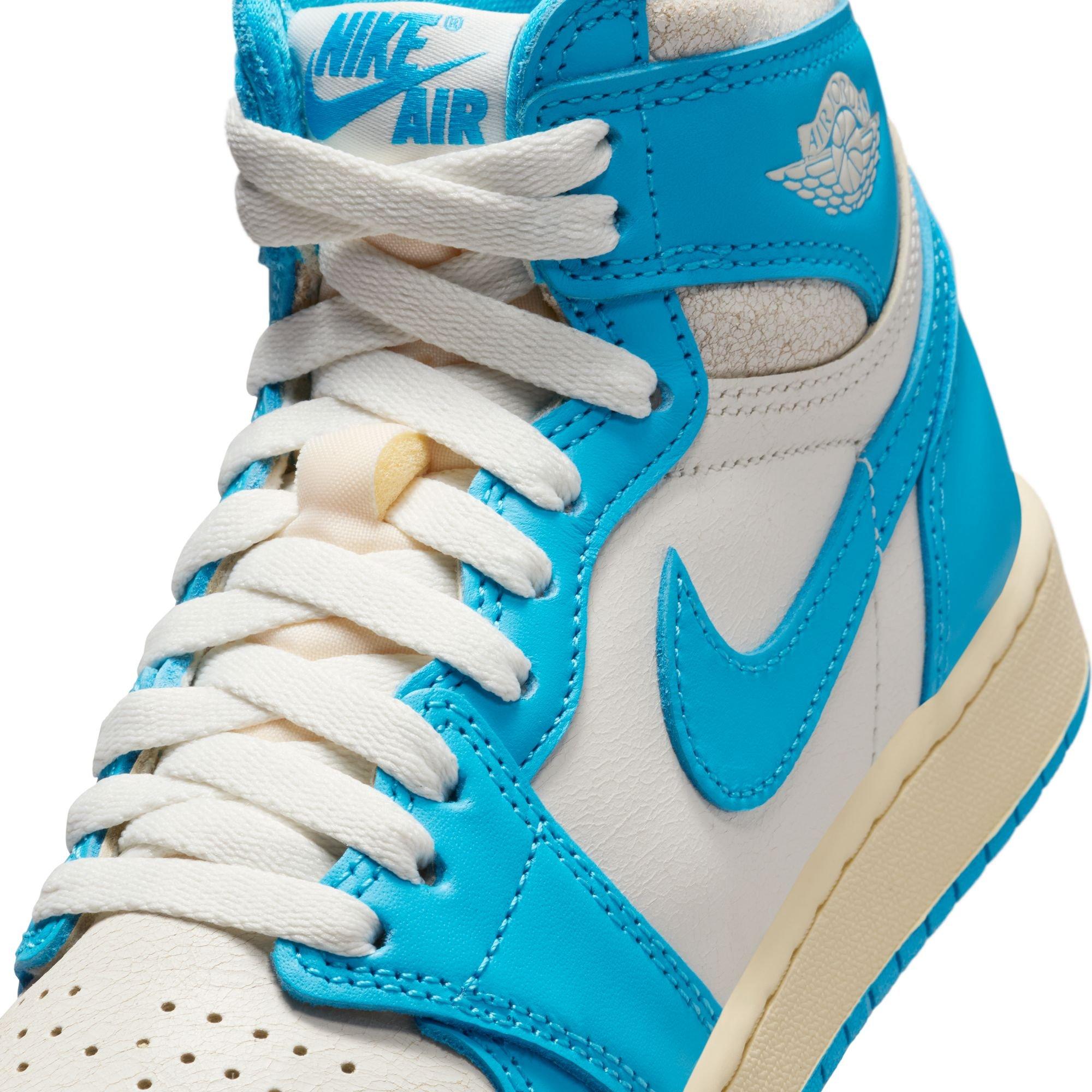 Jordan 1 Retro High OG "UNC Reimagined" Grade School Kids' Shoe