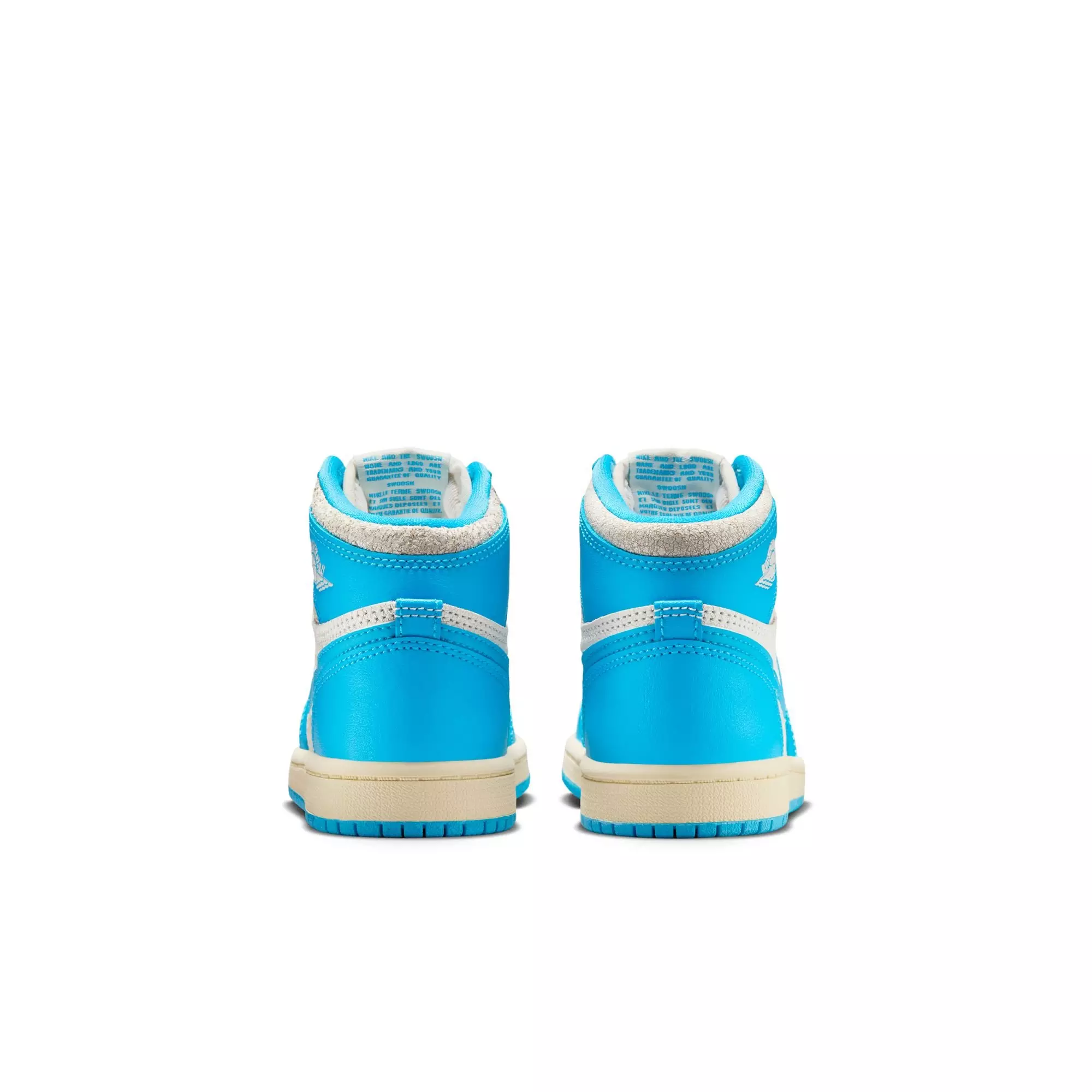 Jordan 1 Retro High OG "UNC Reimagined" Preschool Kids' Shoe - POWDER BLUE/SAIL