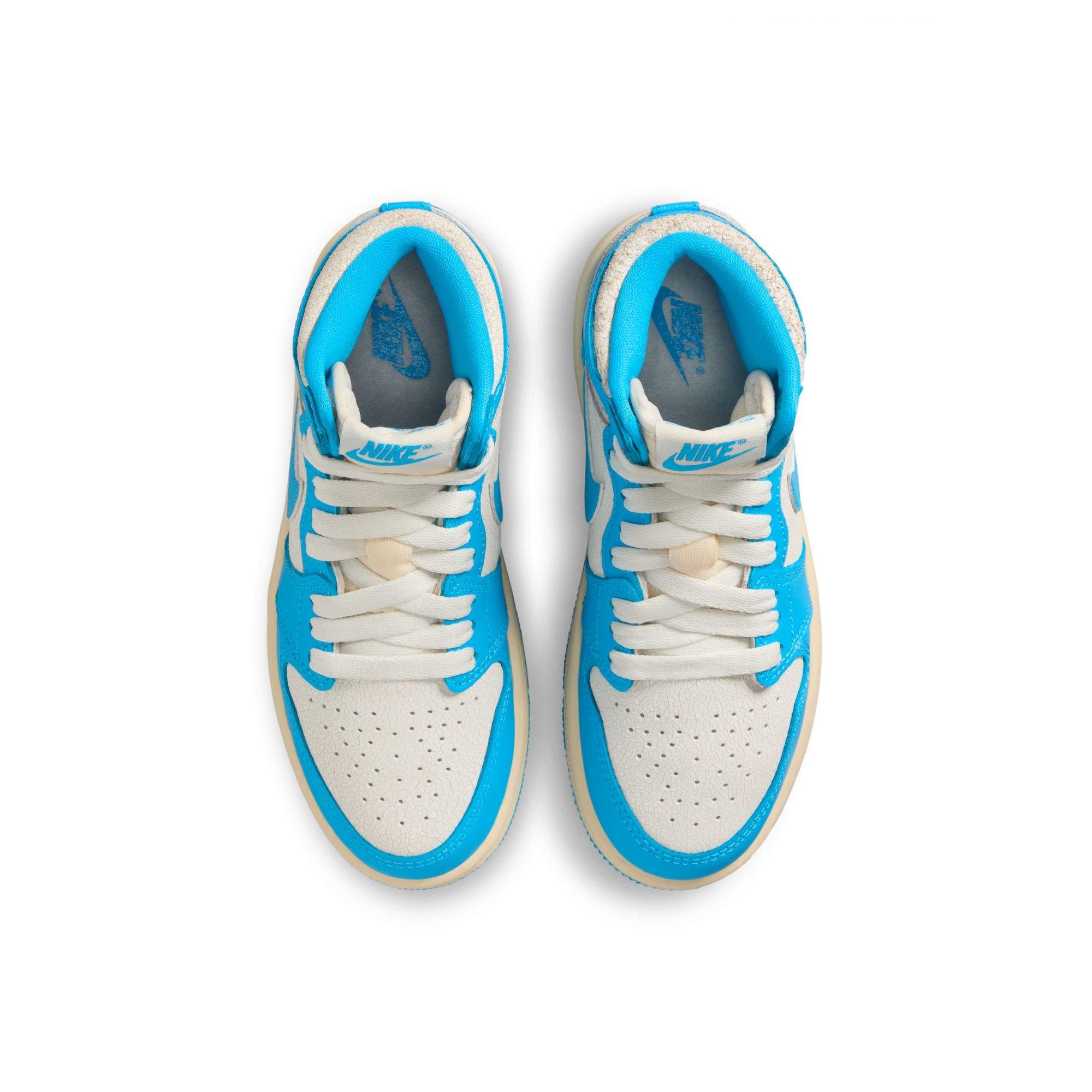 Jordan 1 Retro High OG "UNC Reimagined" Preschool Kids' Shoe