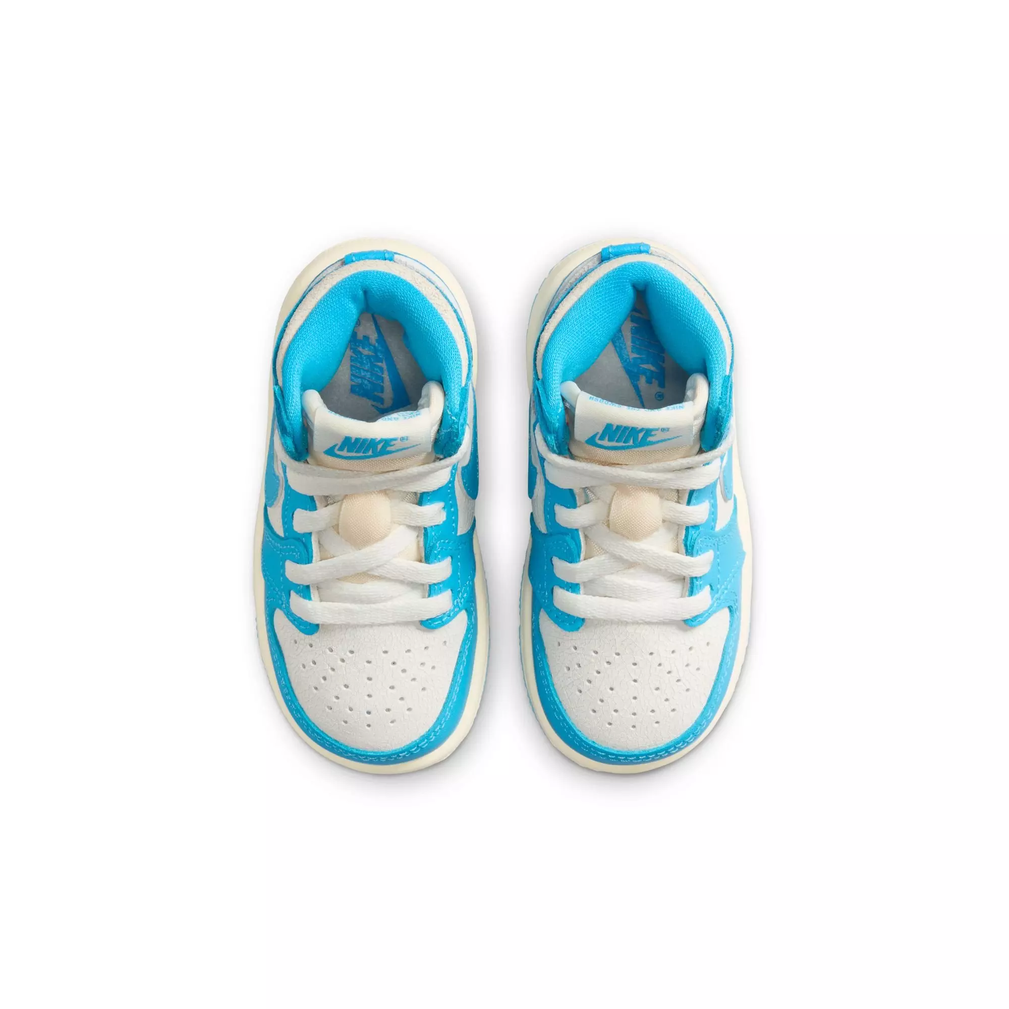 Jordan 1 Retro High OG "UNC Reimagined" Toddler Kids' Shoe - POWDER BLUE/SAIL