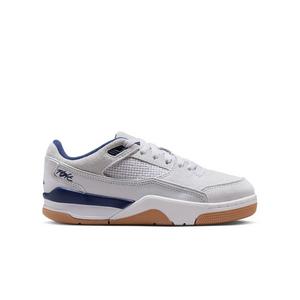Jordan Flight Court "Neutral Grey/Midnight Navy/White" Grade School Boys' Shoe