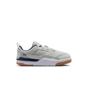 Jordan Flight Court "Neutral Grey/Midnight Navy/White" Preschool Boys' Shoe