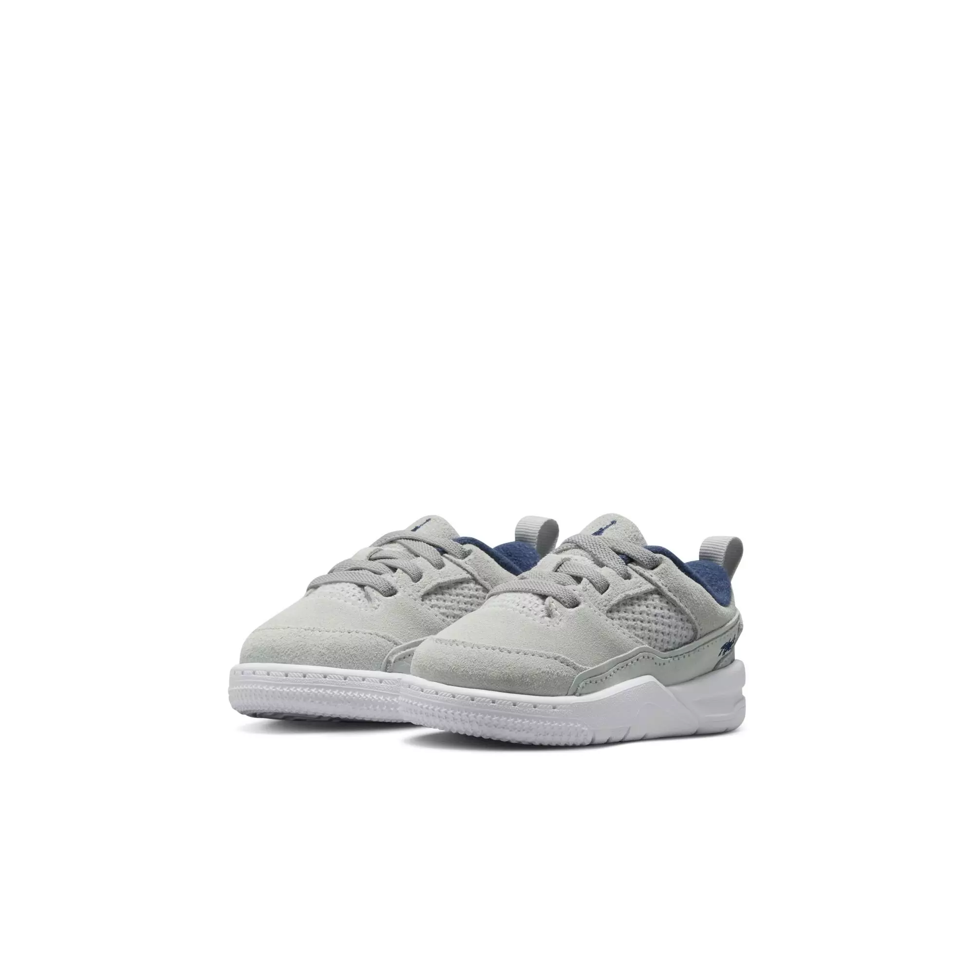 Jordan Flight Court "Neutral Grey/Midnight Navy/White" Toddler Boys' Shoe - GREY/NAVY