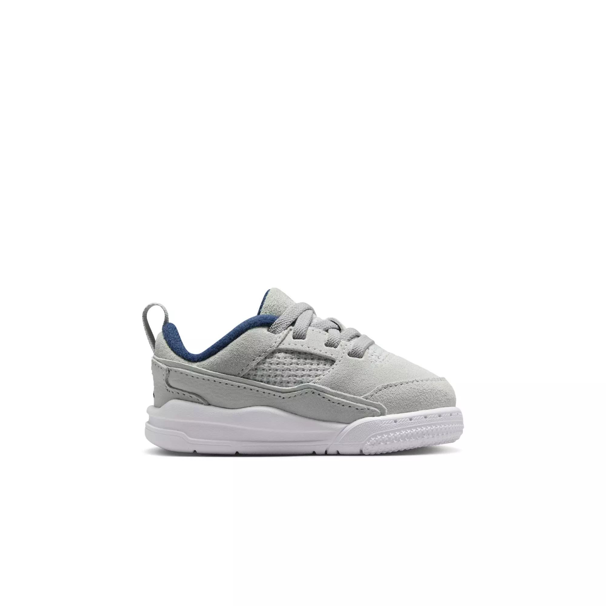Jordan Flight Court "Neutral Grey/Midnight Navy/White" Toddler Boys' Shoe - GREY/NAVY