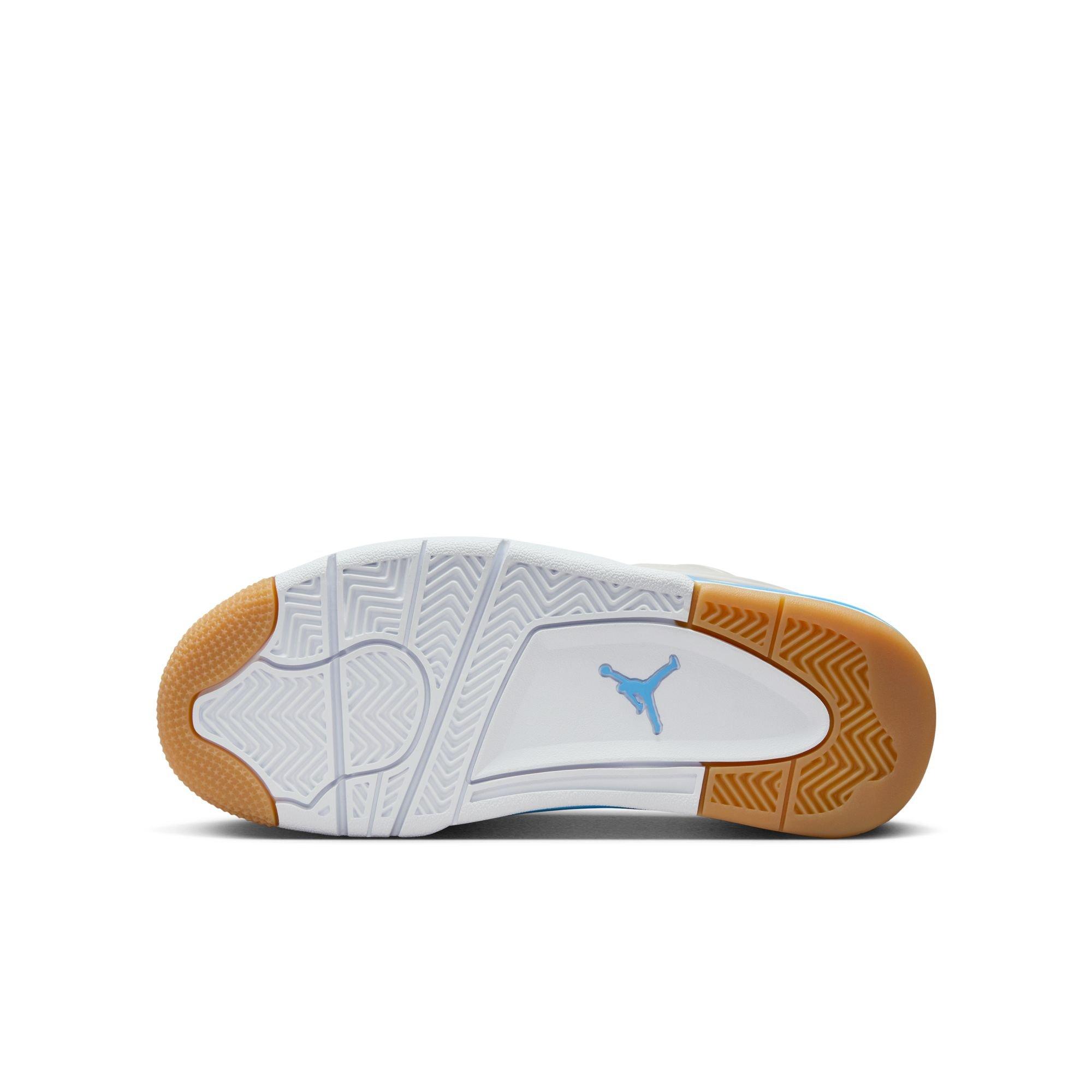 Jordan 4 RM "White/Neutral Grey" Grade School Boys' Shoe