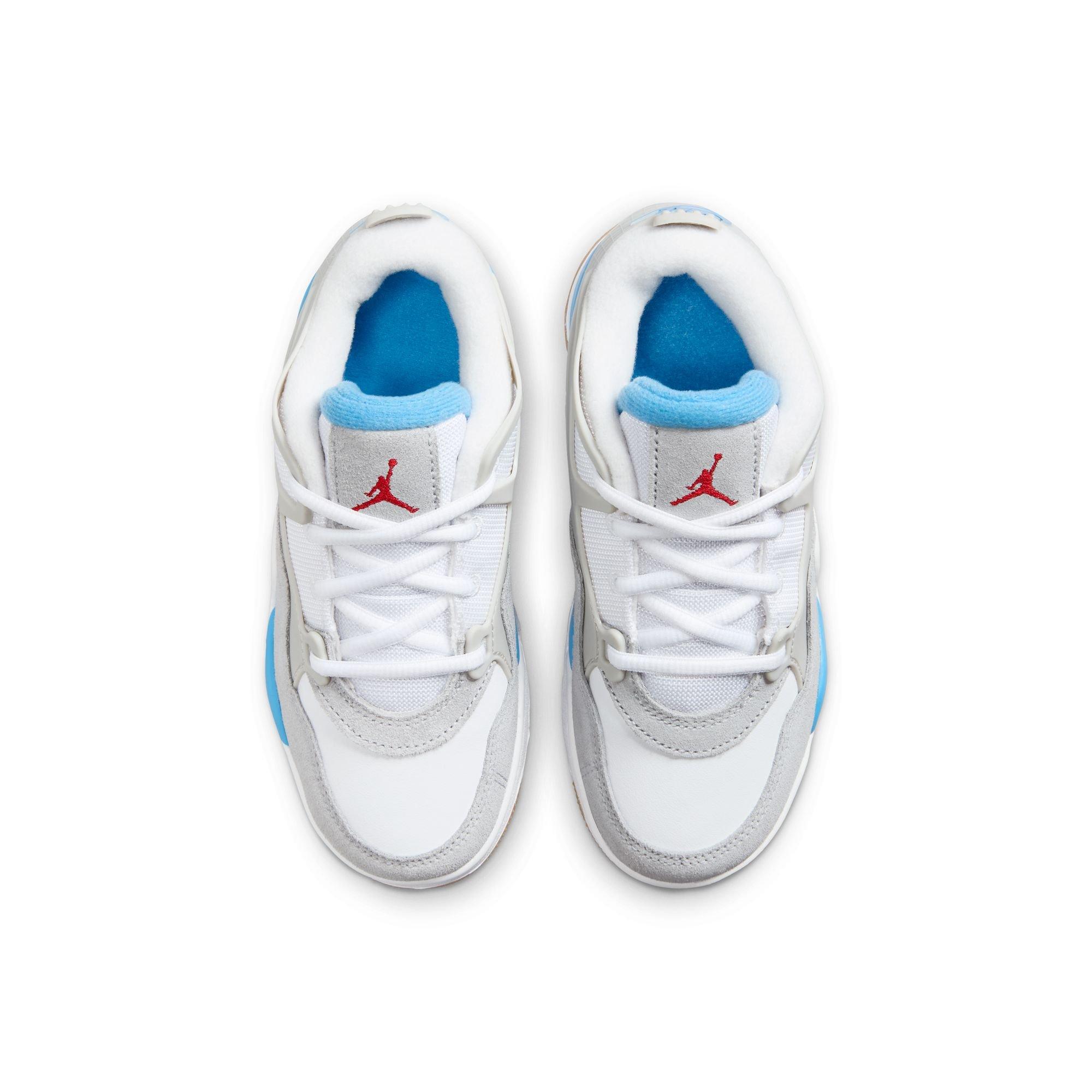 Jordan 4 RM Preschool Boys' "White/Neutral Grey" Shoe
