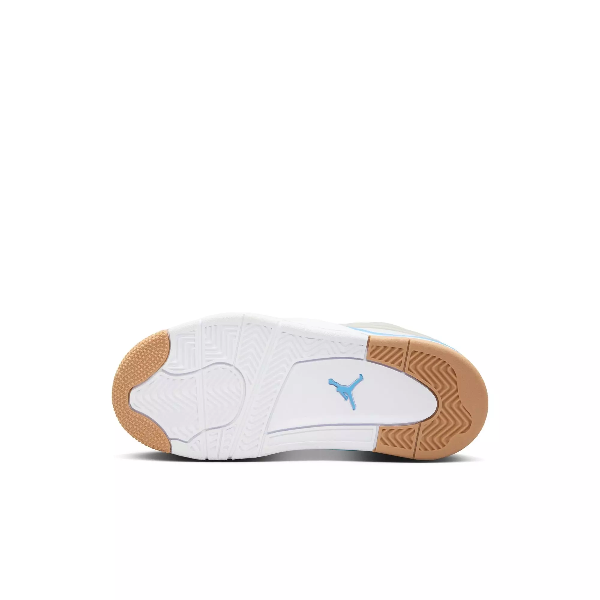 Jordan 4 RM "White/Neutral Grey" Preschool Boys' Shoe - WHITE/CAROLINA BLUE