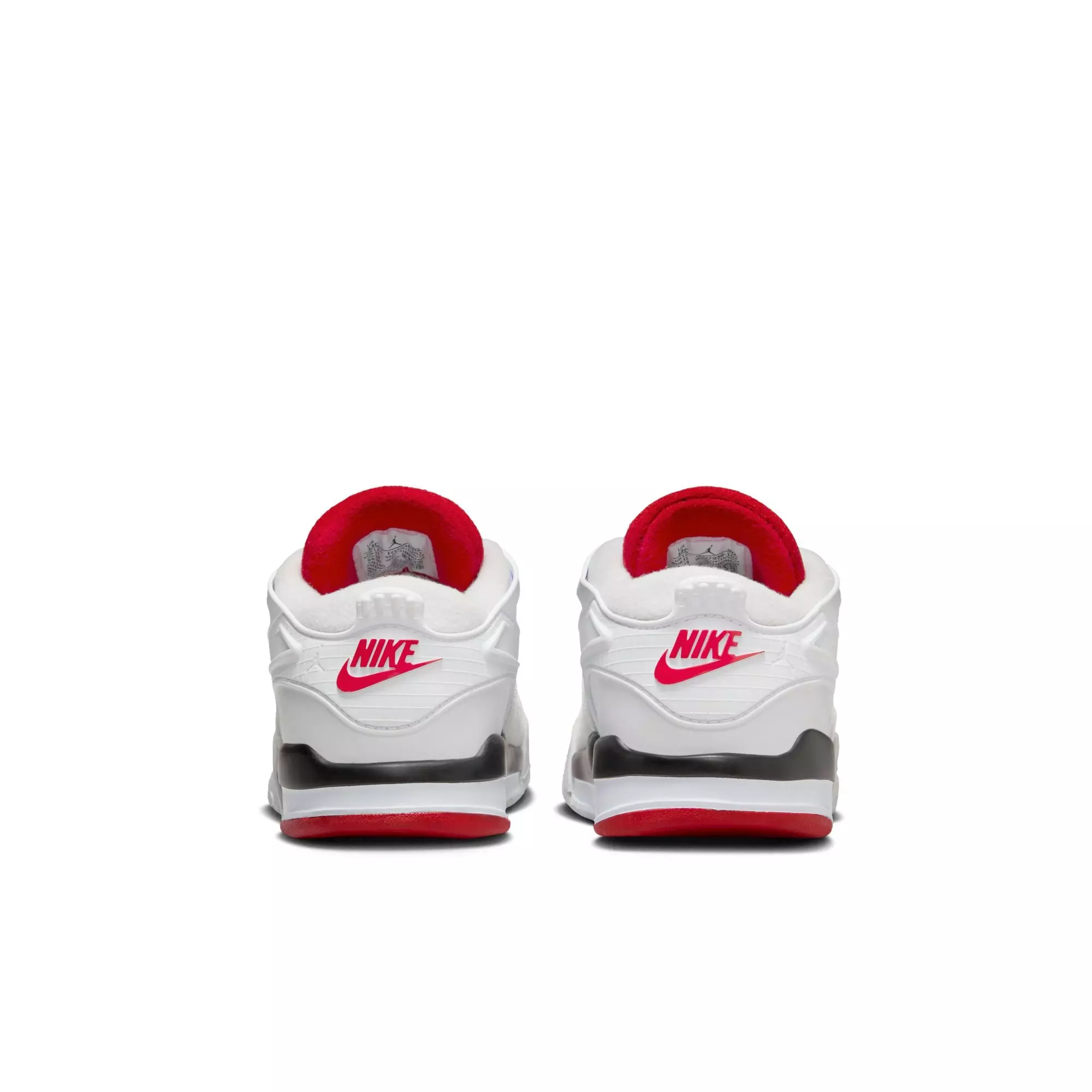 Jordan 4 RM "White/Varsity Red/Black/Neutral Grey" Preschool Boys' Shoe - WHITE/RED/BLACK