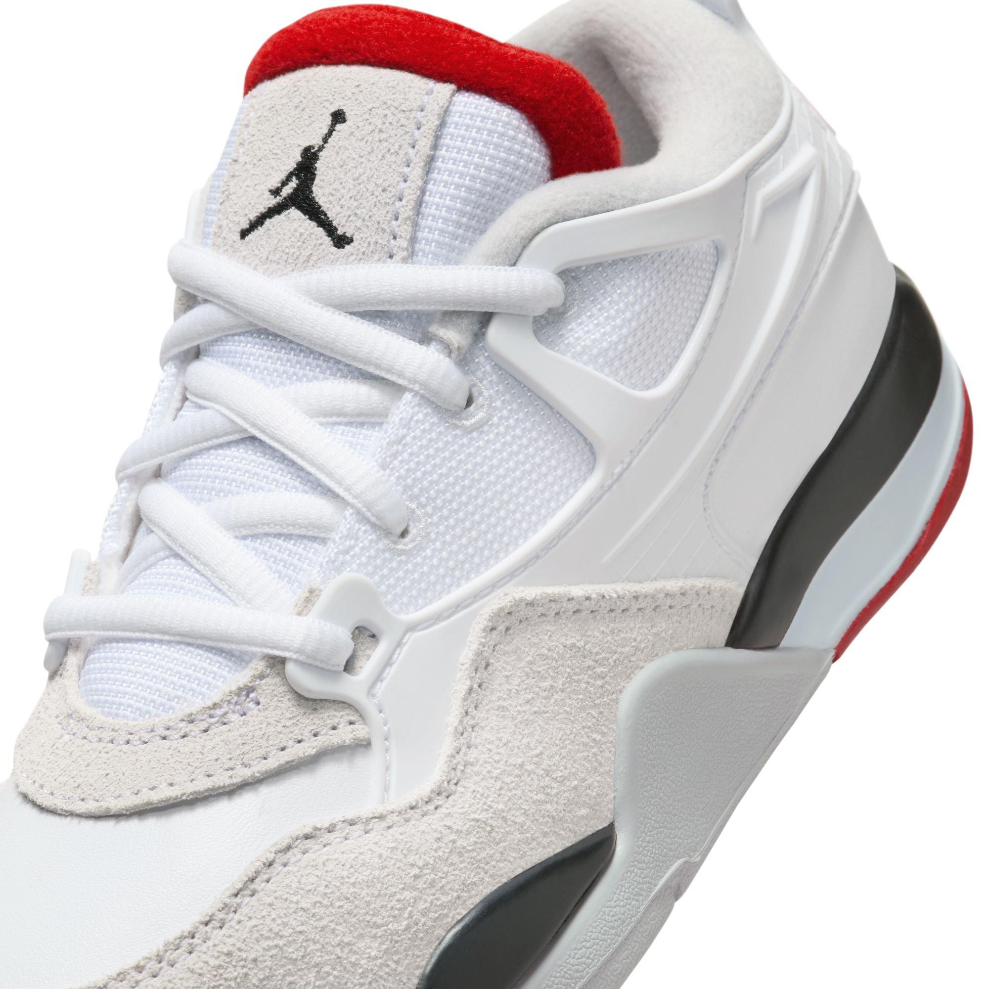 Jordan 4 RM Preschool Boys' "White/Varsity Red/Black/Neutral Grey" Shoe