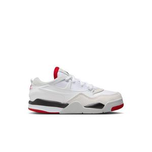 Jordan 4 RM "White/Varsity Red/Black/Neutral Grey" Preschool Boys' Shoe