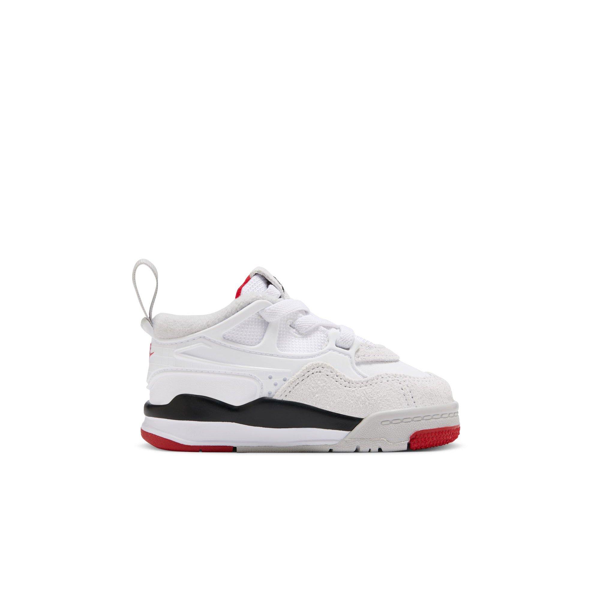 Jordan 4 RM Toddler Boys' "White/Varsity Red/Black/Neutral Grey" Shoe