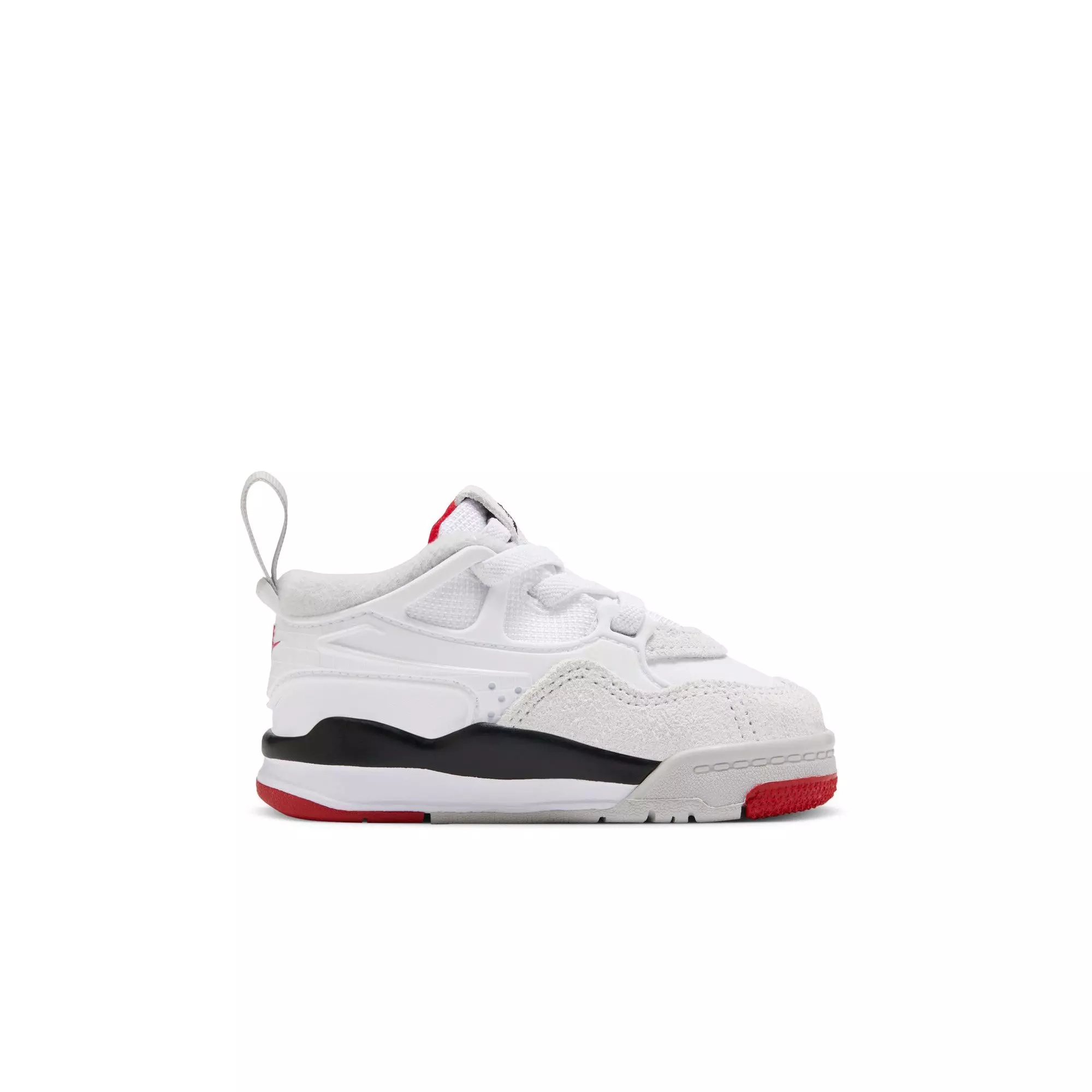 Jordan 4 RM "White/Varsity Red/Black/Neutral Grey" Toddler Boys' Shoe - WHITE/RED/BLACK