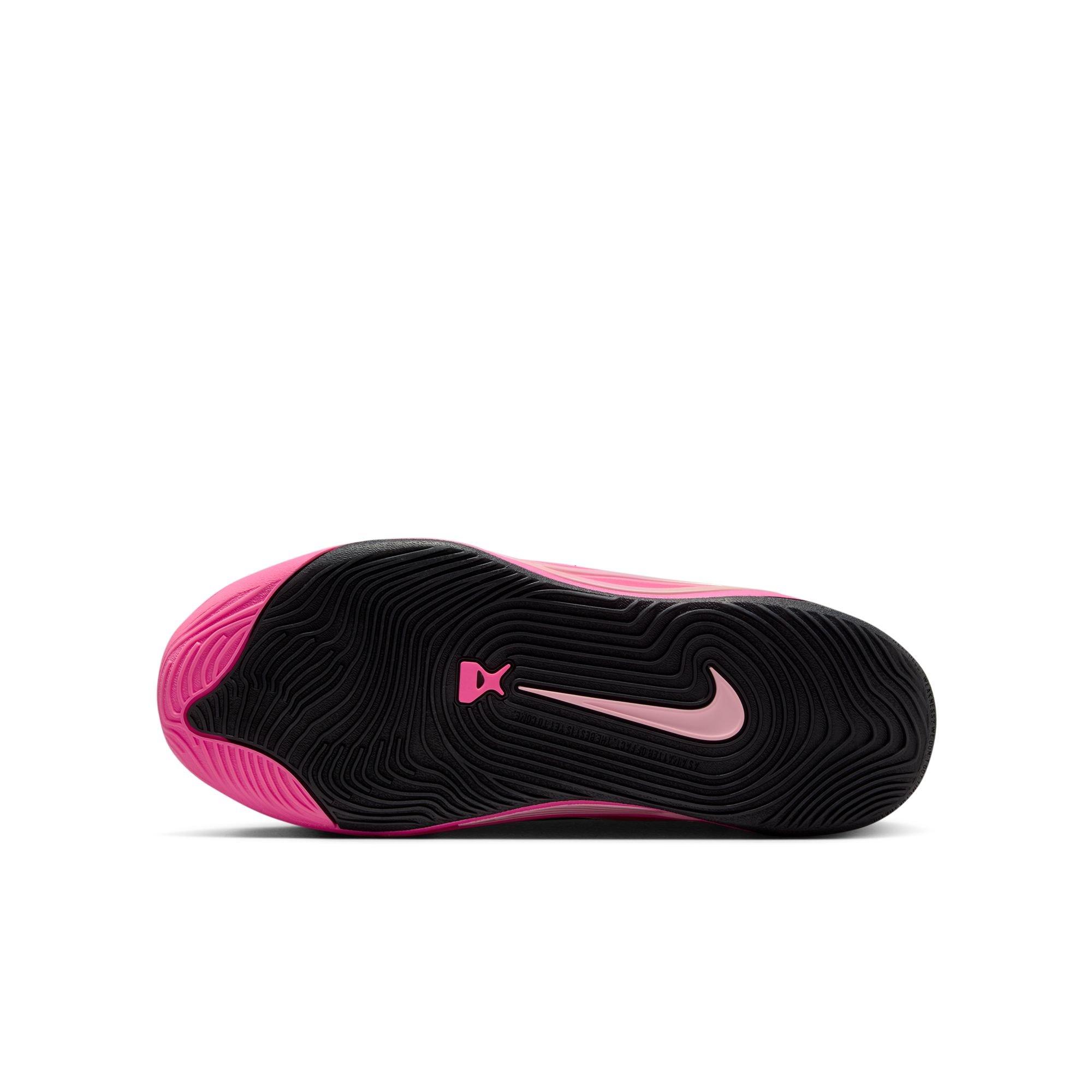 Nike A'One "Leo Lights" Grade School Kids' Basketball Shoe