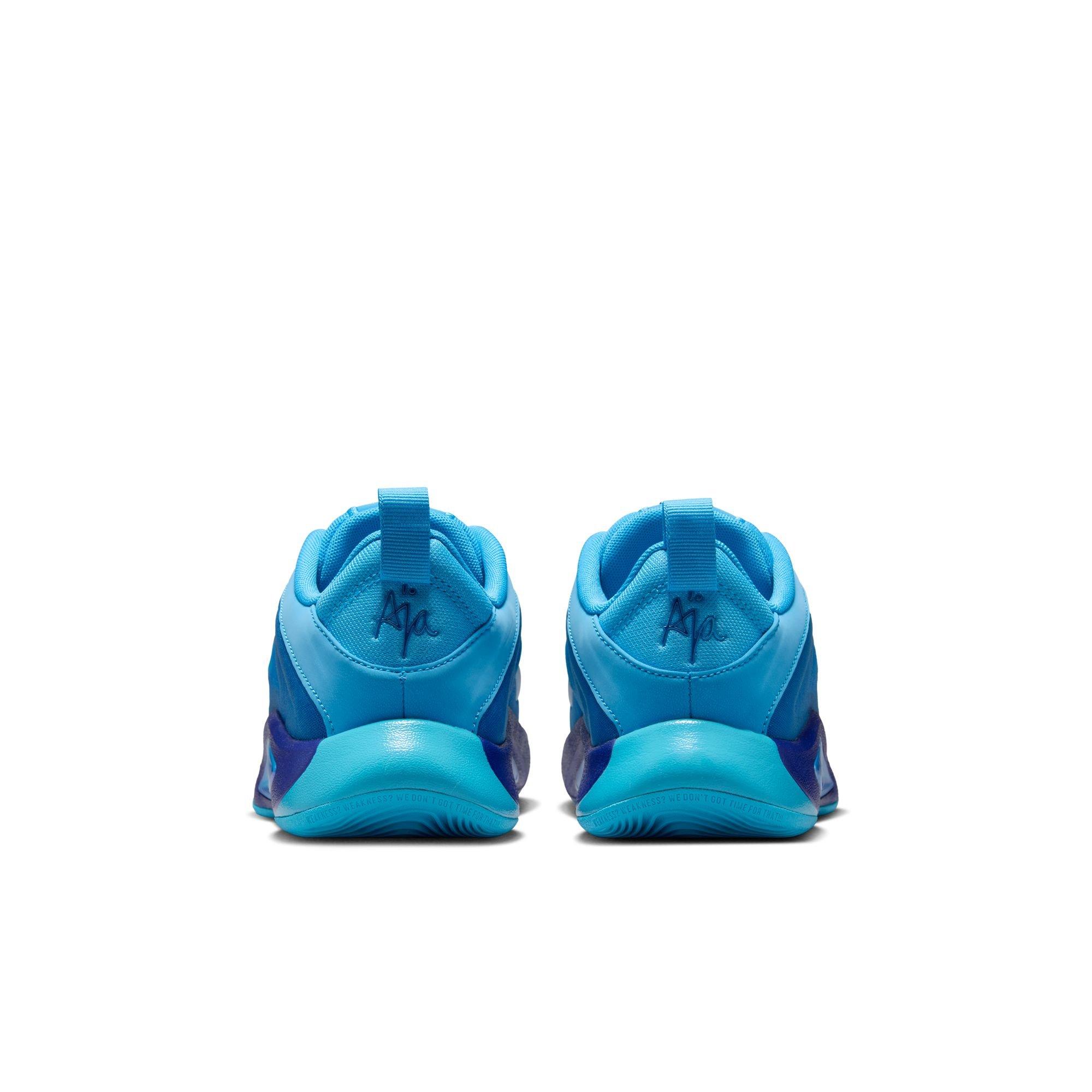 Nike A'One "Indigo Girl" Grade School Kids' Basketball Shoe