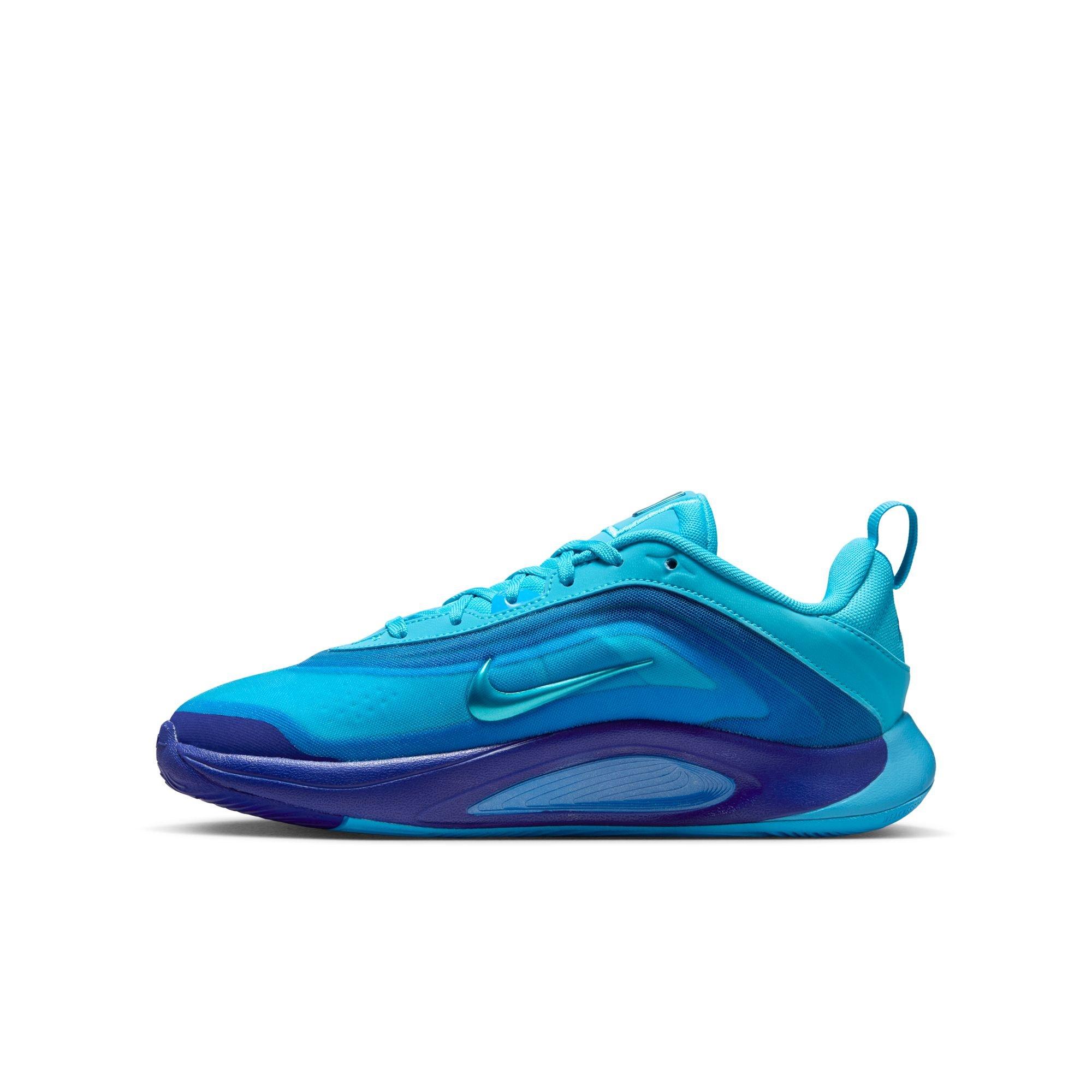 Nike A'One "Indigo Girl" Grade School Kids' Basketball Shoe
